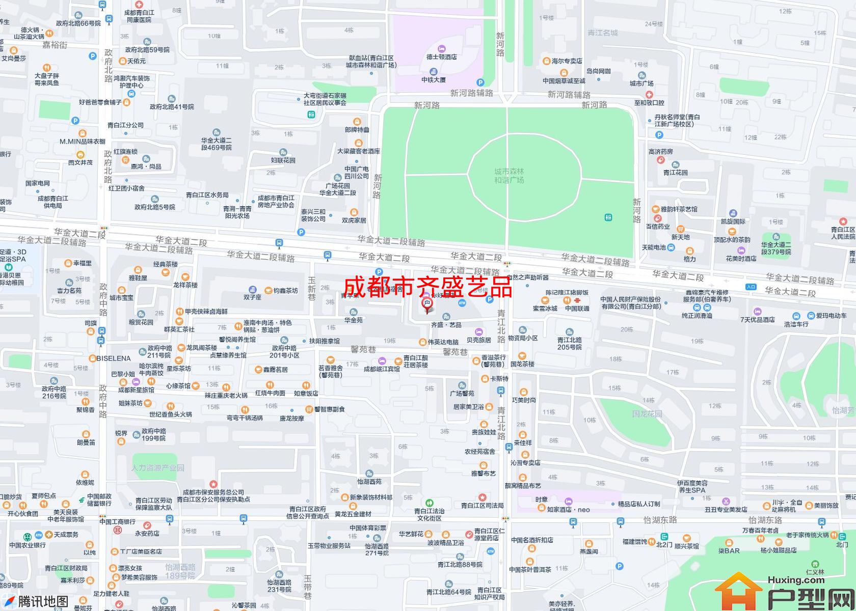齐盛艺品小区 - 户型网