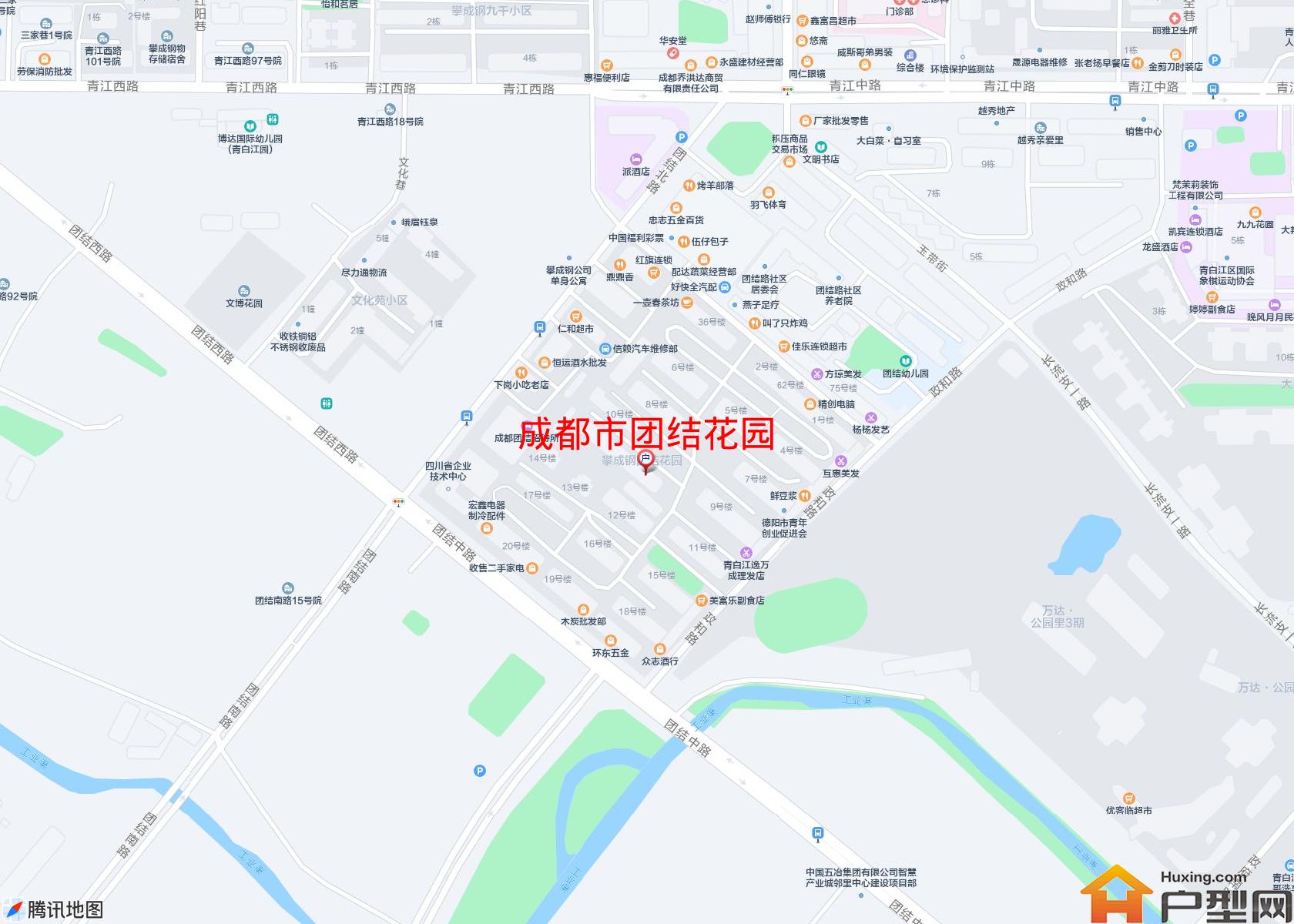 团结花园小区 - 户型网