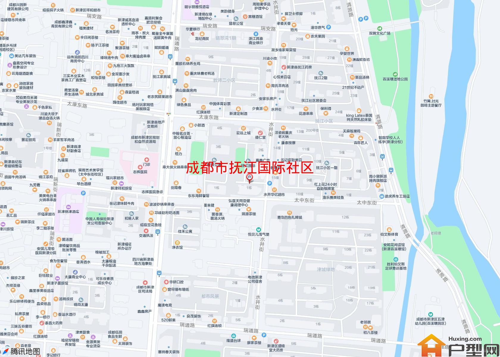 抚江国际社区小区 - 户型网