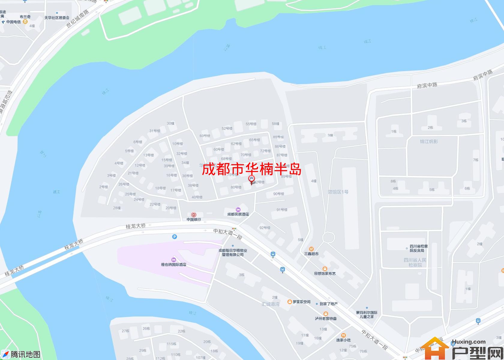 华楠半岛小区 - 户型网