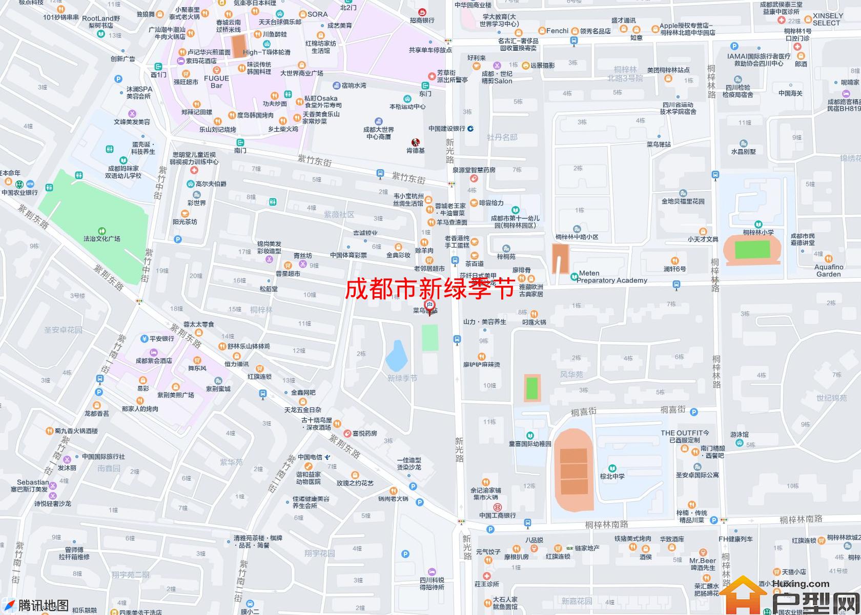 新绿季节小区 - 户型网 新绿季节小区 - 户型网