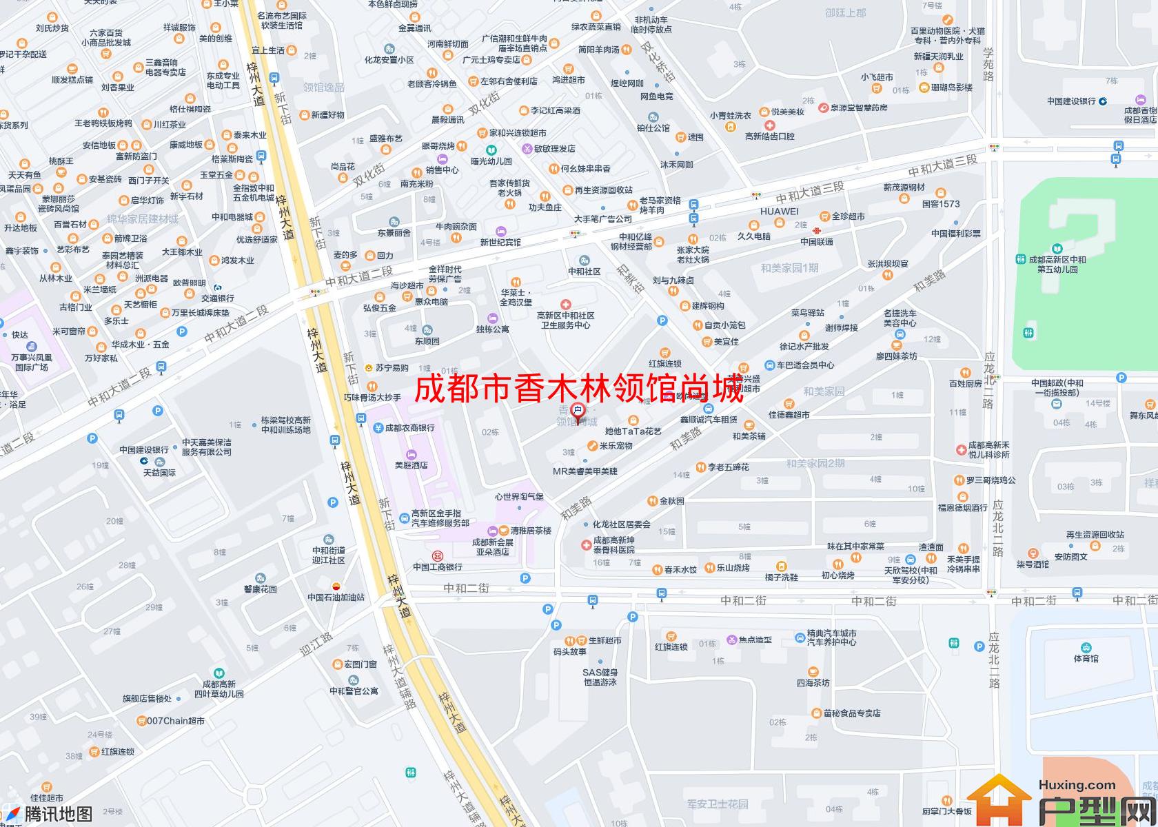 香木林领馆尚城小区 - 户型网