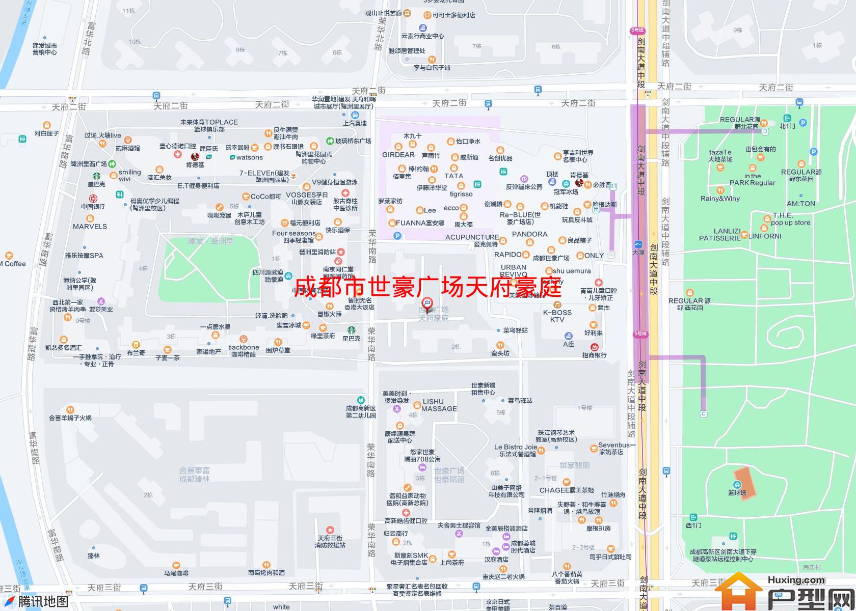 世豪广场天府豪庭小区 - 户型网 世豪广场天府豪庭小区 - 户型网