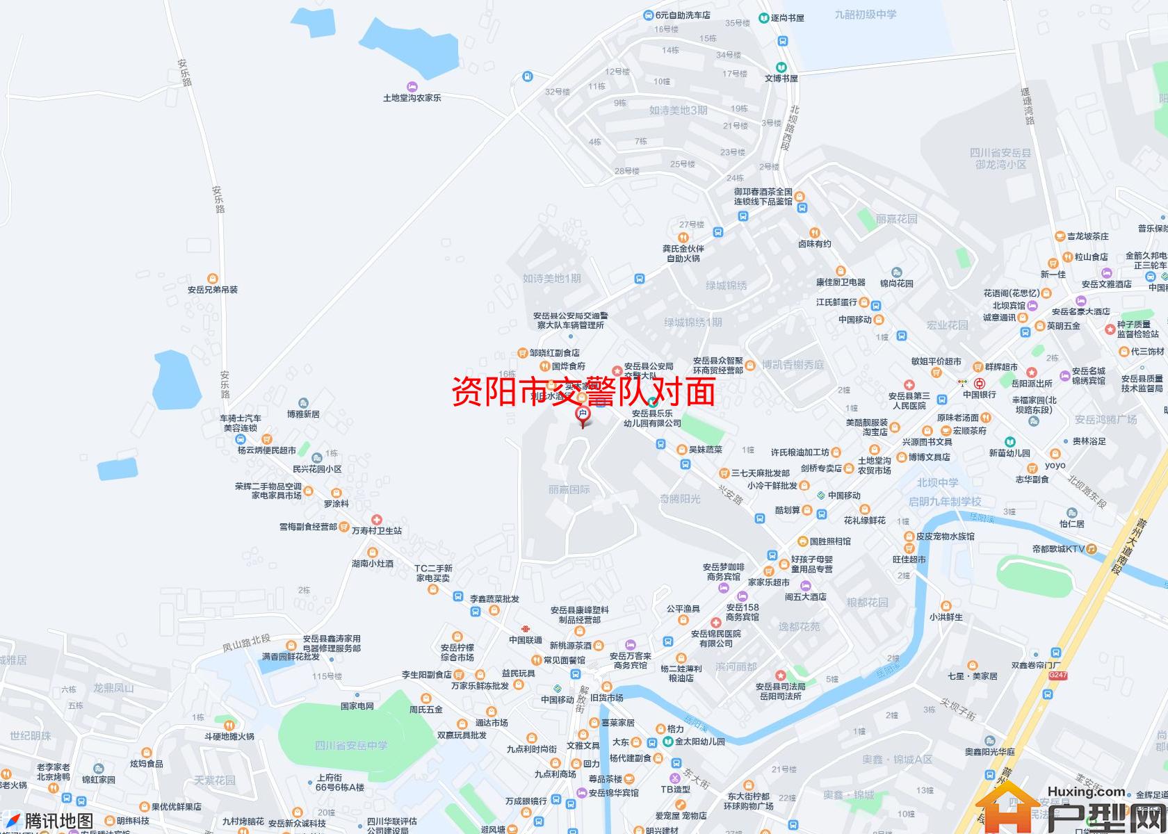 交警队对面小区 - 户型网