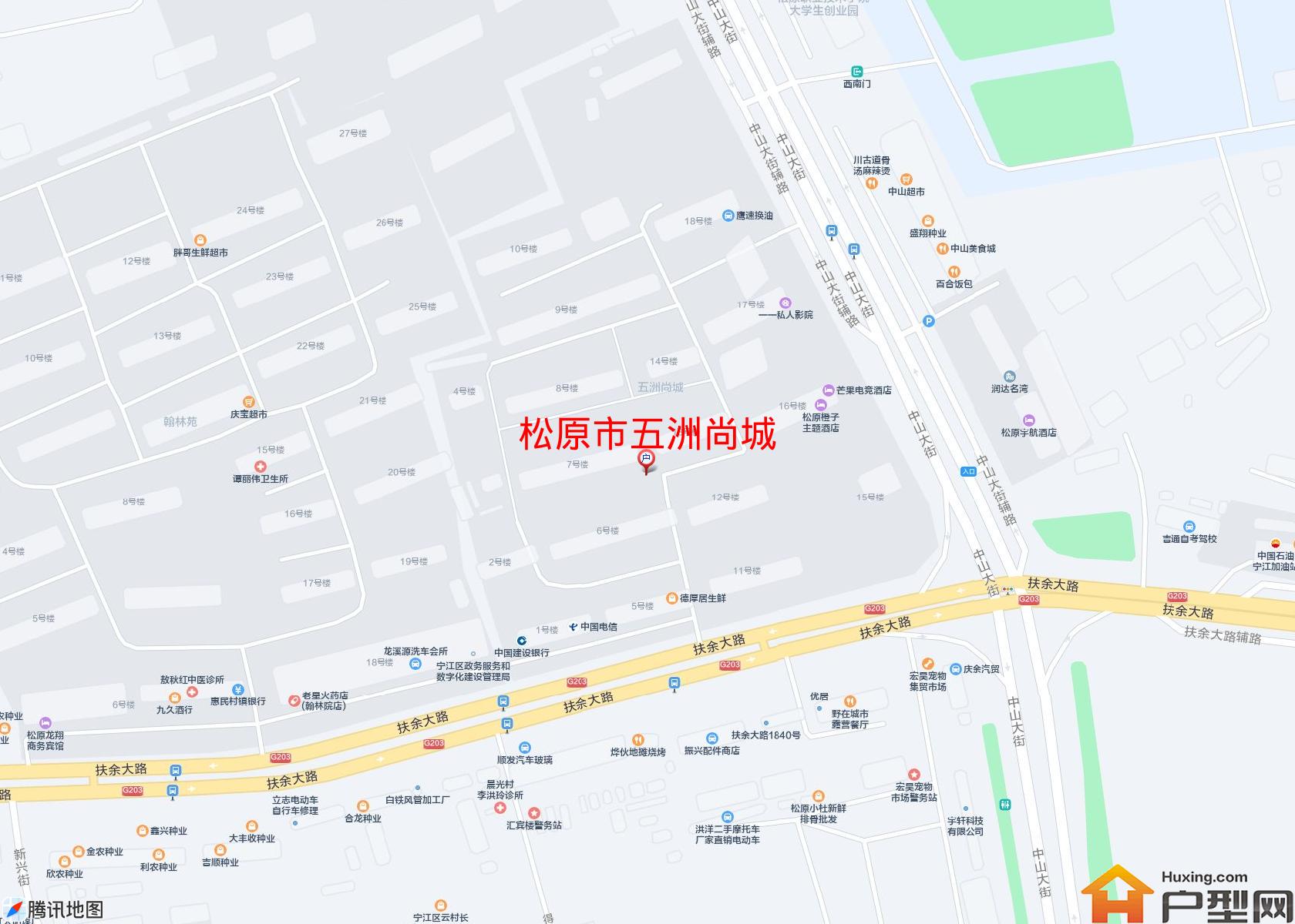五洲尚城小区 - 户型网