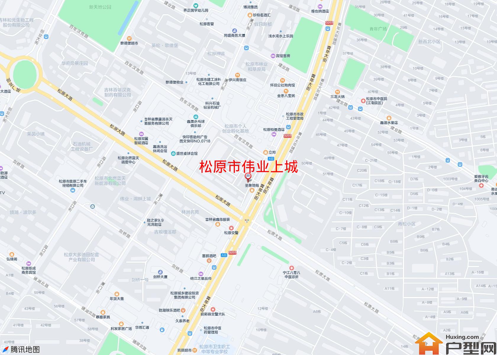 伟业上城小区 - 户型网