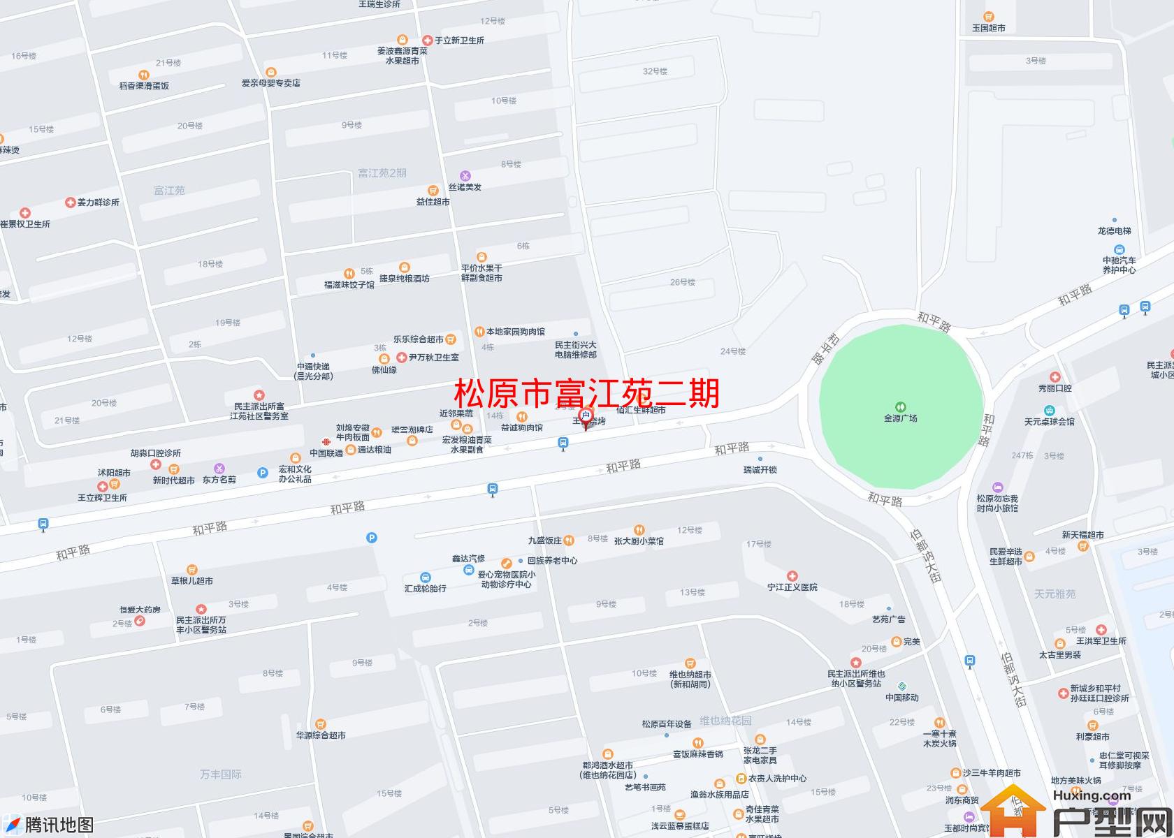 富江苑二期小区 - 户型网