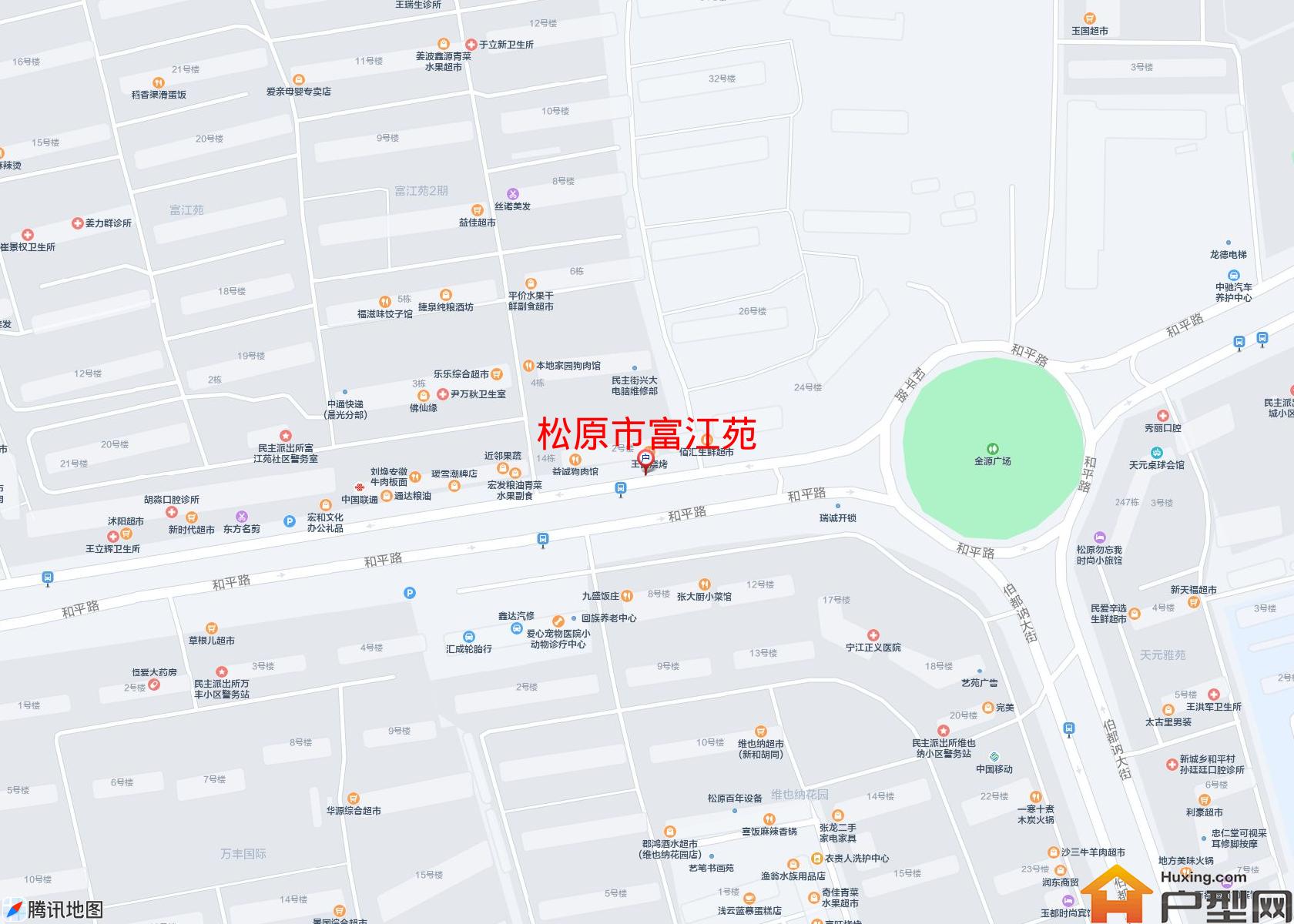 富江苑小区 - 户型网