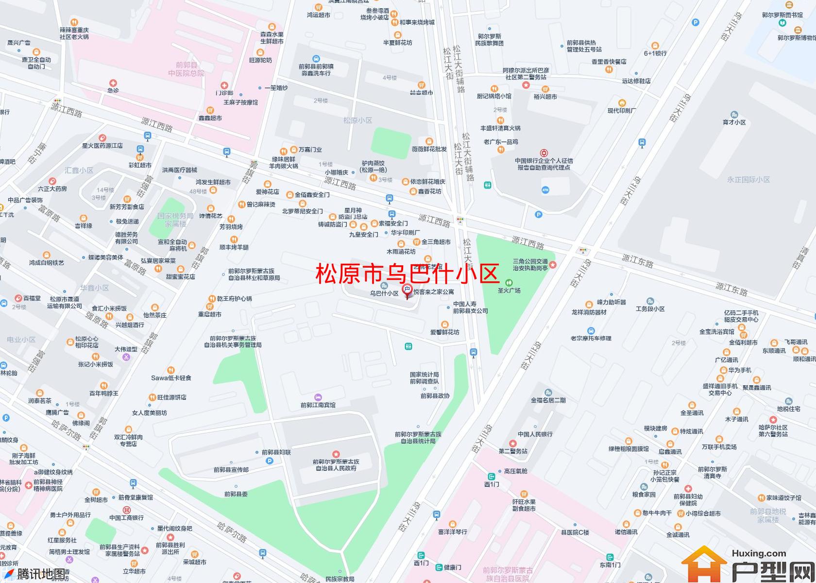 乌巴什小区小区 - 户型网