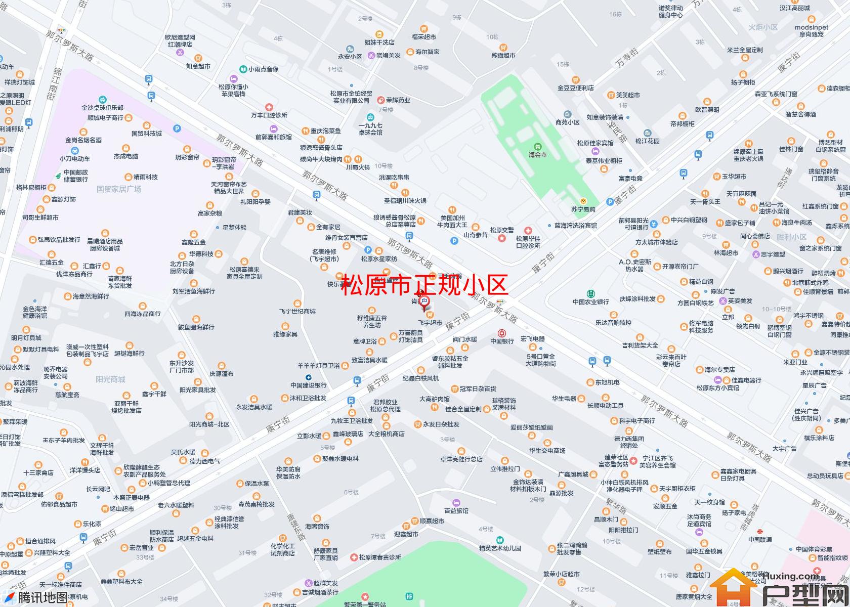 正规小区小区 - 户型网