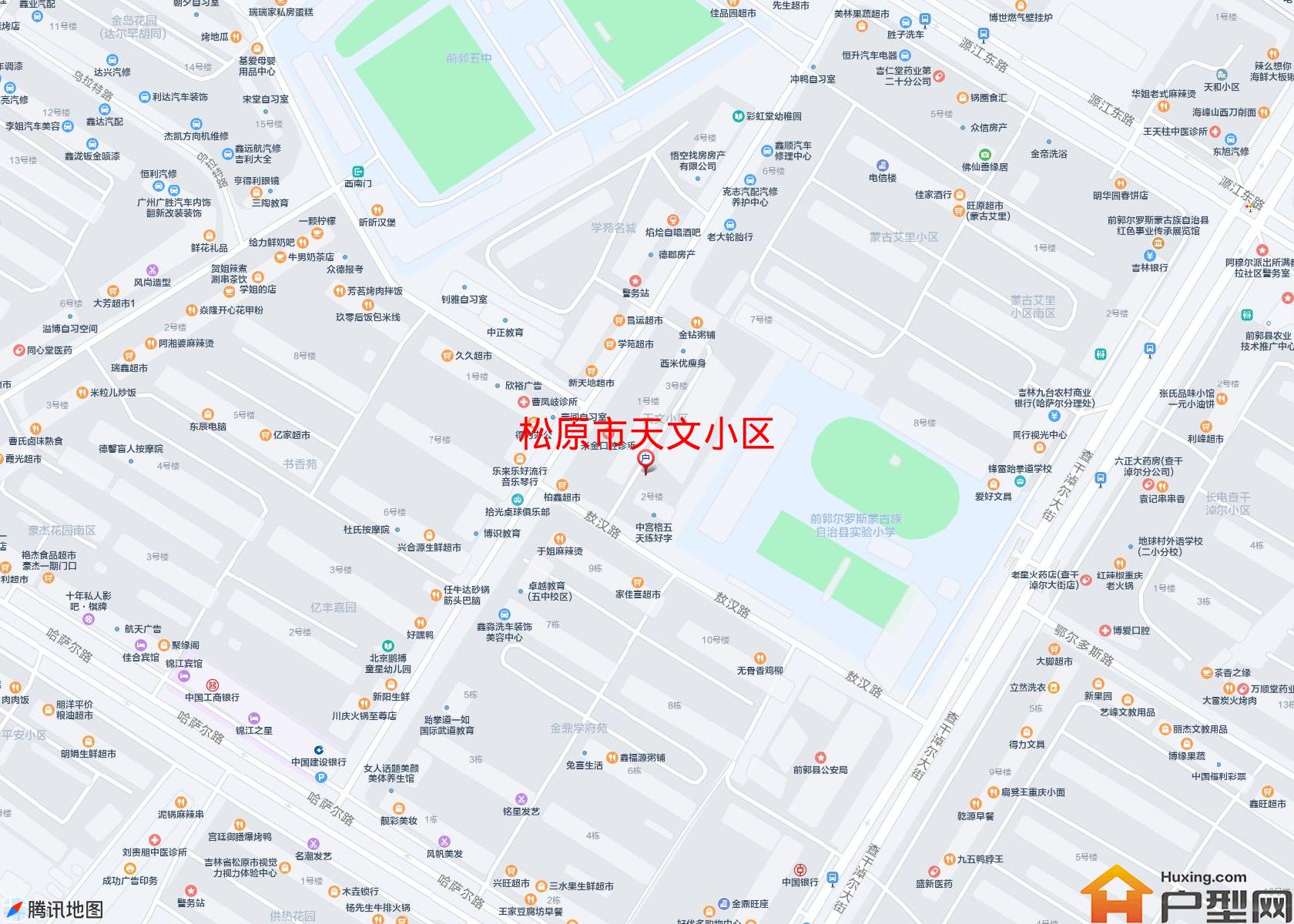 天文小区小区 - 户型网