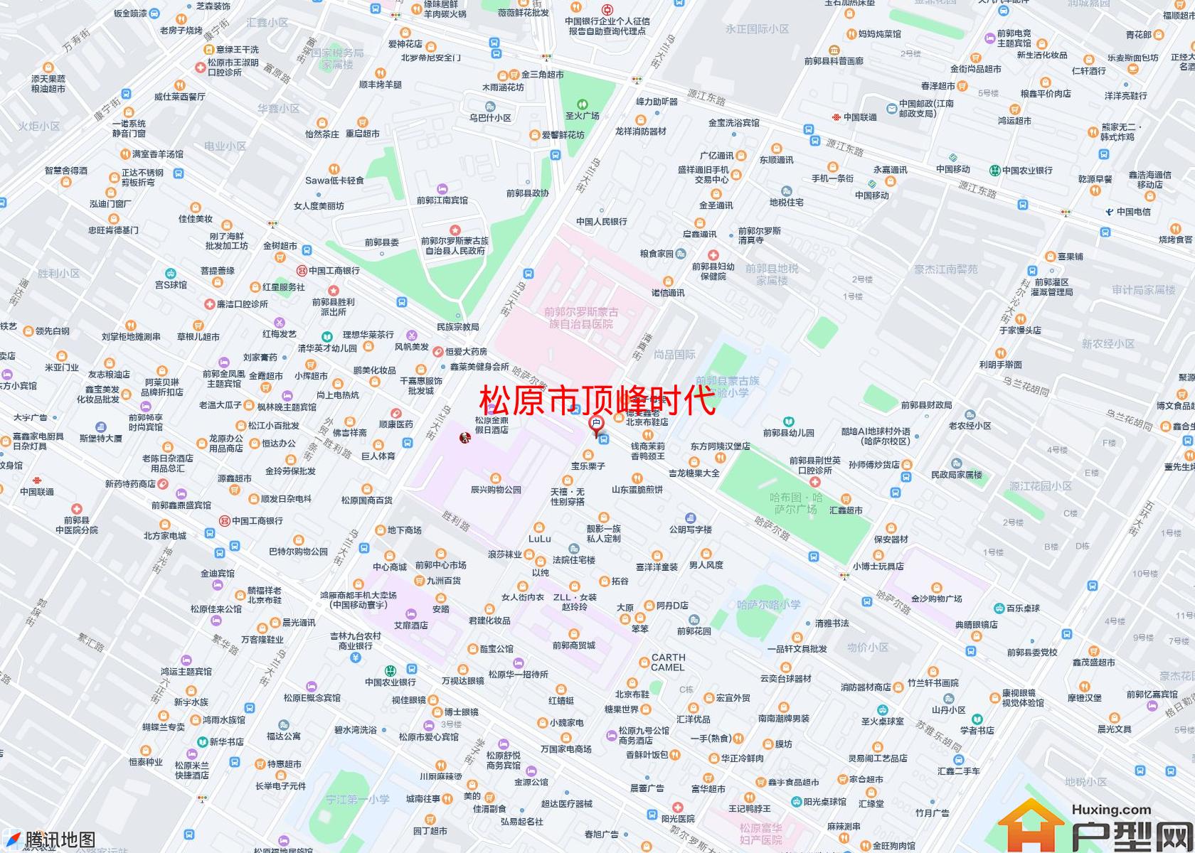 顶峰时代小区 - 户型网