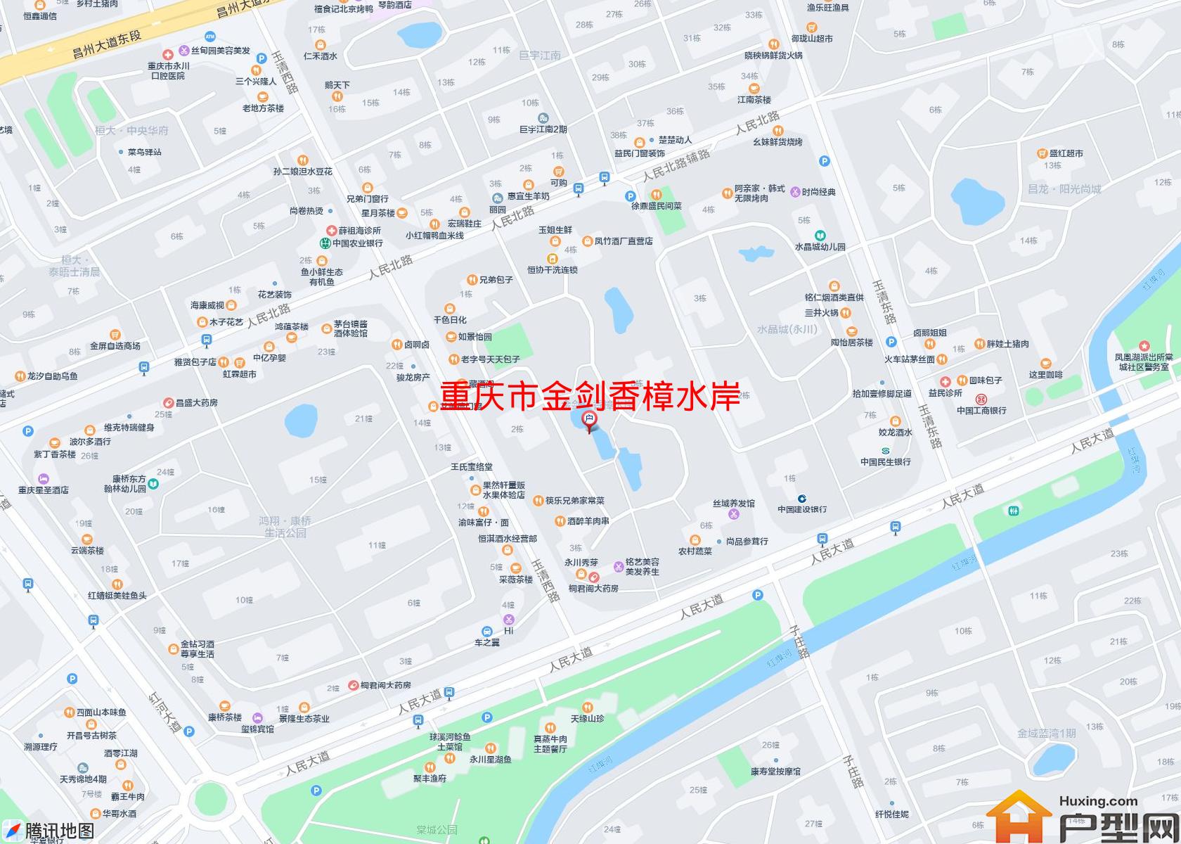 金剑香樟水岸小区 - 户型网