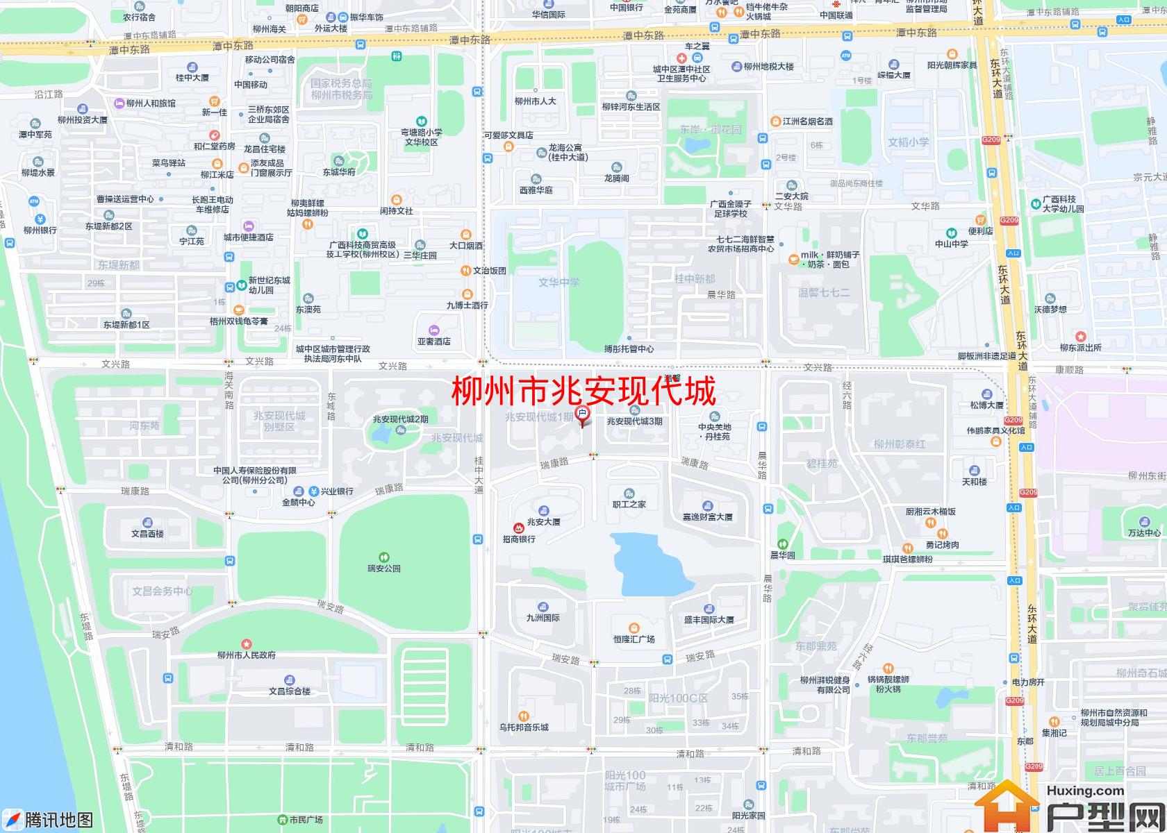 兆安现代城小区 - 户型网