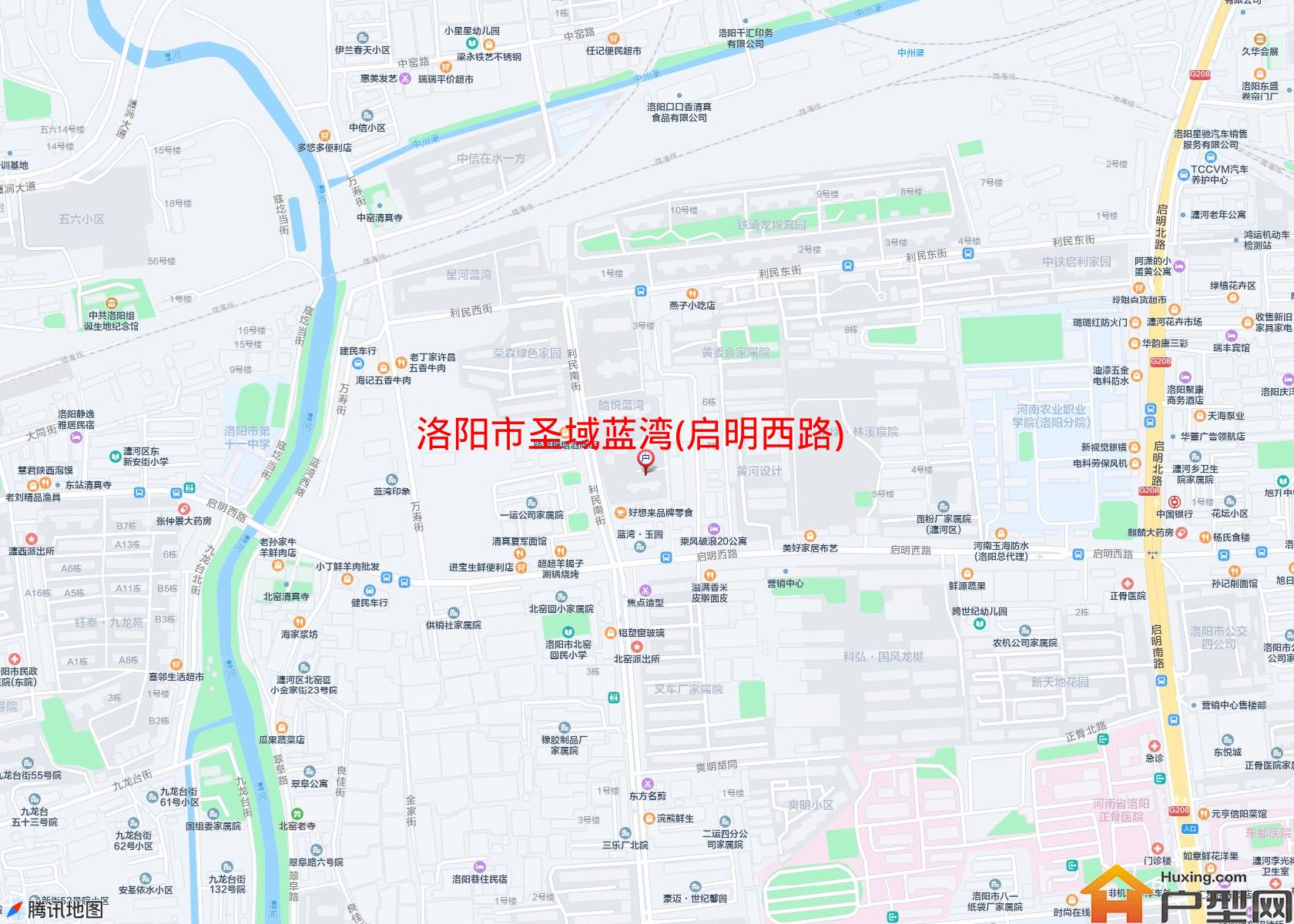 圣域蓝湾(启明西路)小区 - 户型网