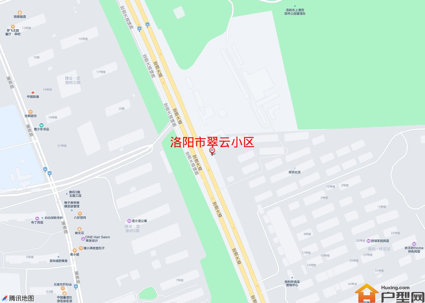 翠云小区小区 - 户型网