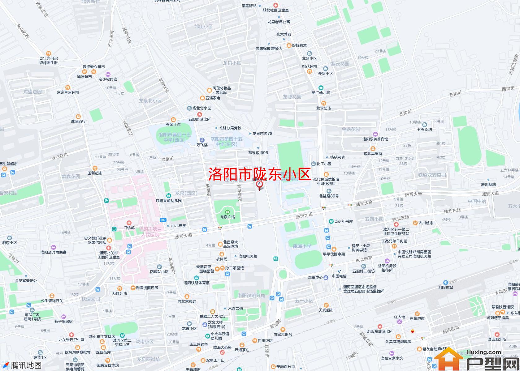 陇东小区小区 - 户型网