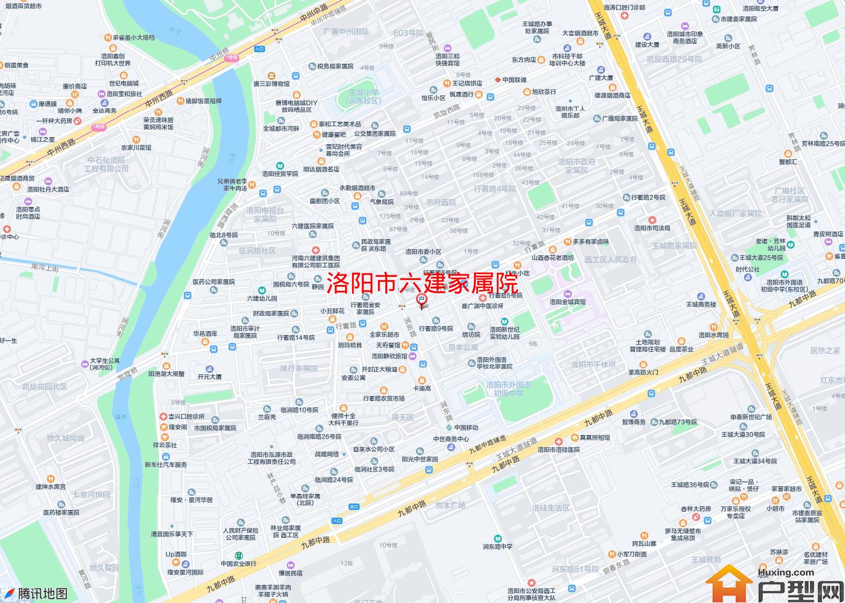 六建家属院小区 - 户型网