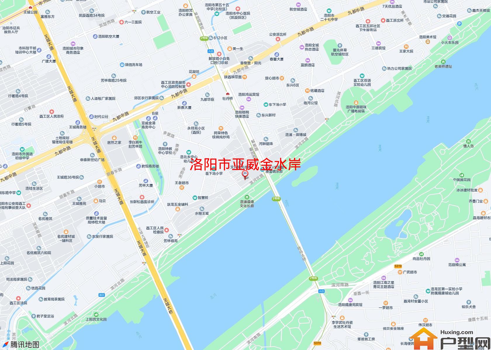 亚威金水岸小区 - 户型网
