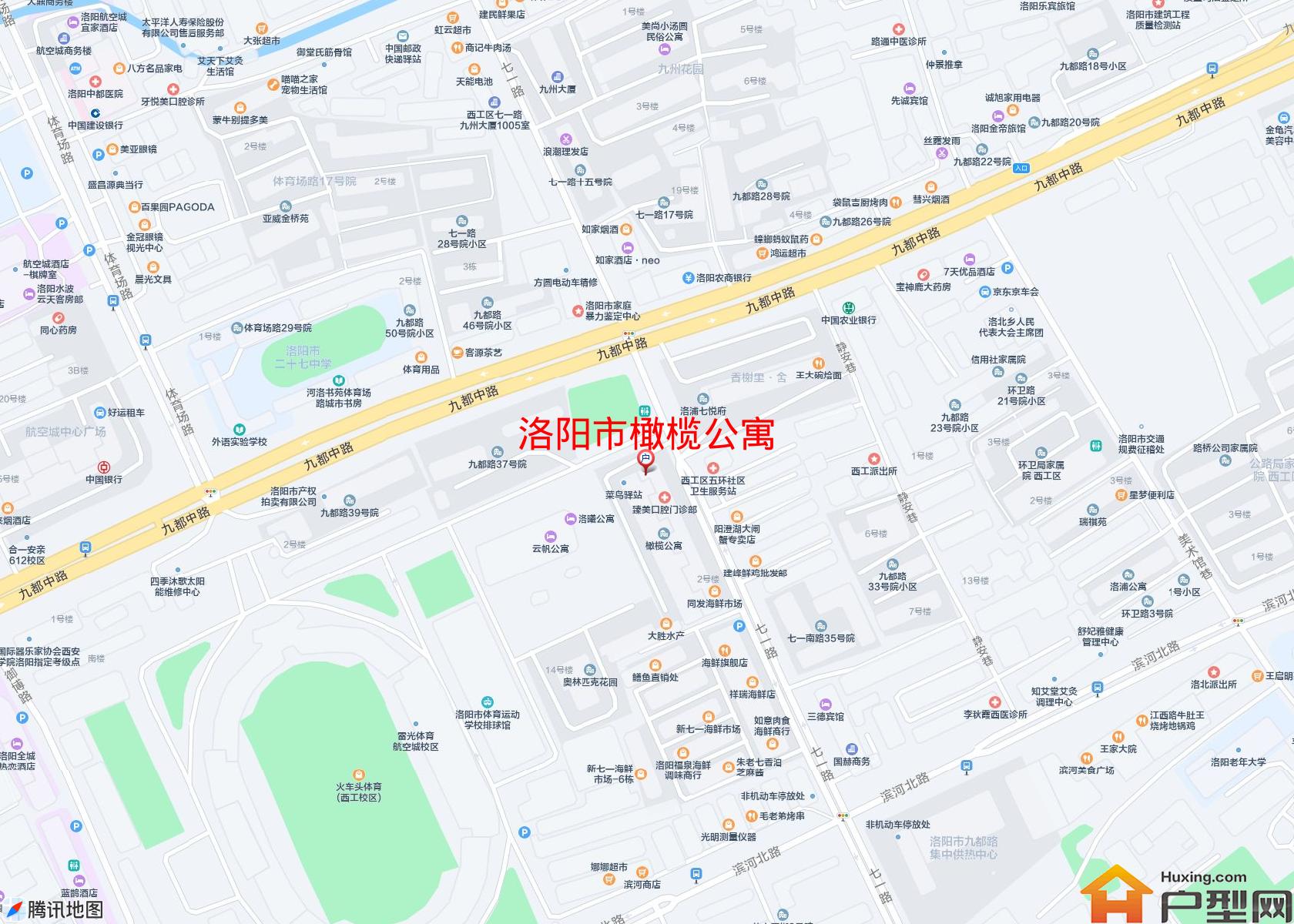 橄榄公寓小区 - 户型网