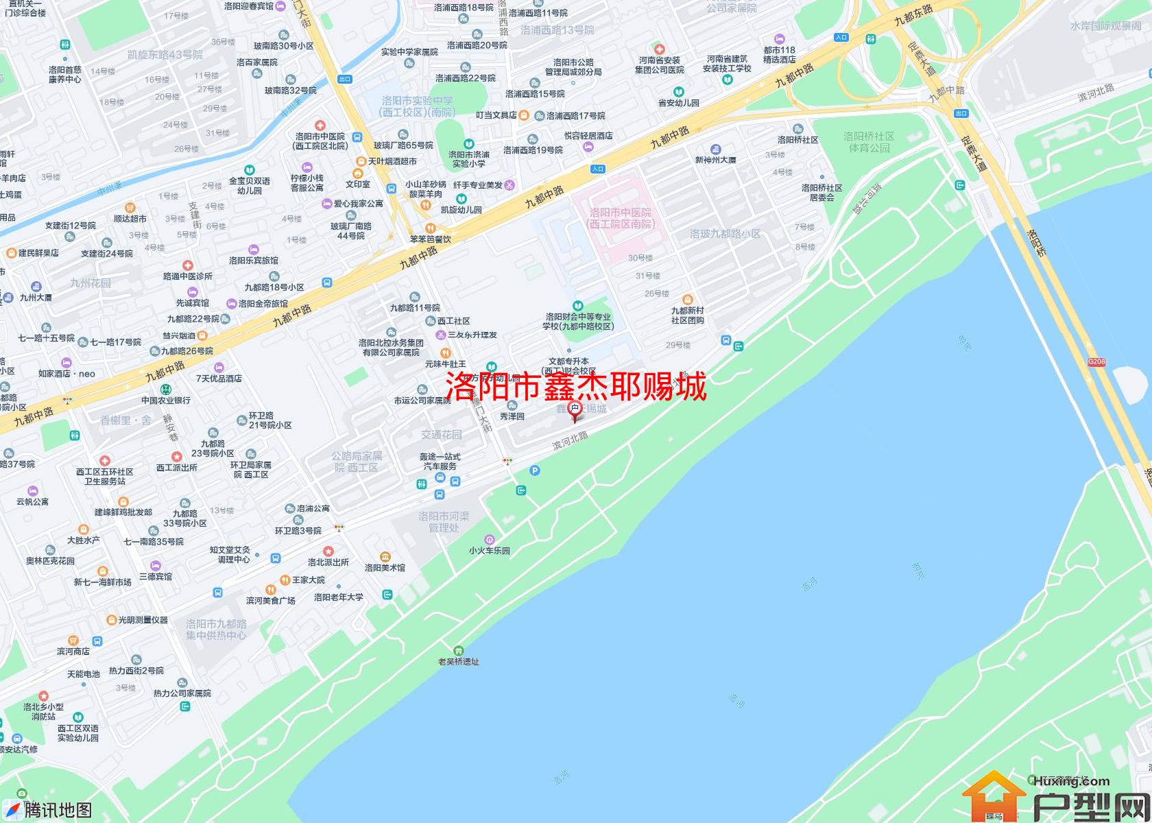 鑫杰耶赐城小区 - 户型网