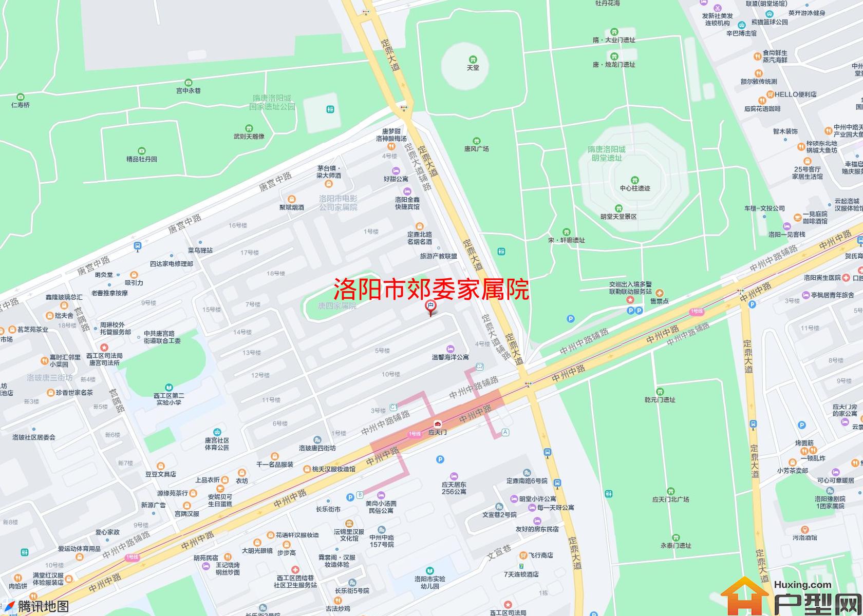 郊委家属院小区 - 户型网