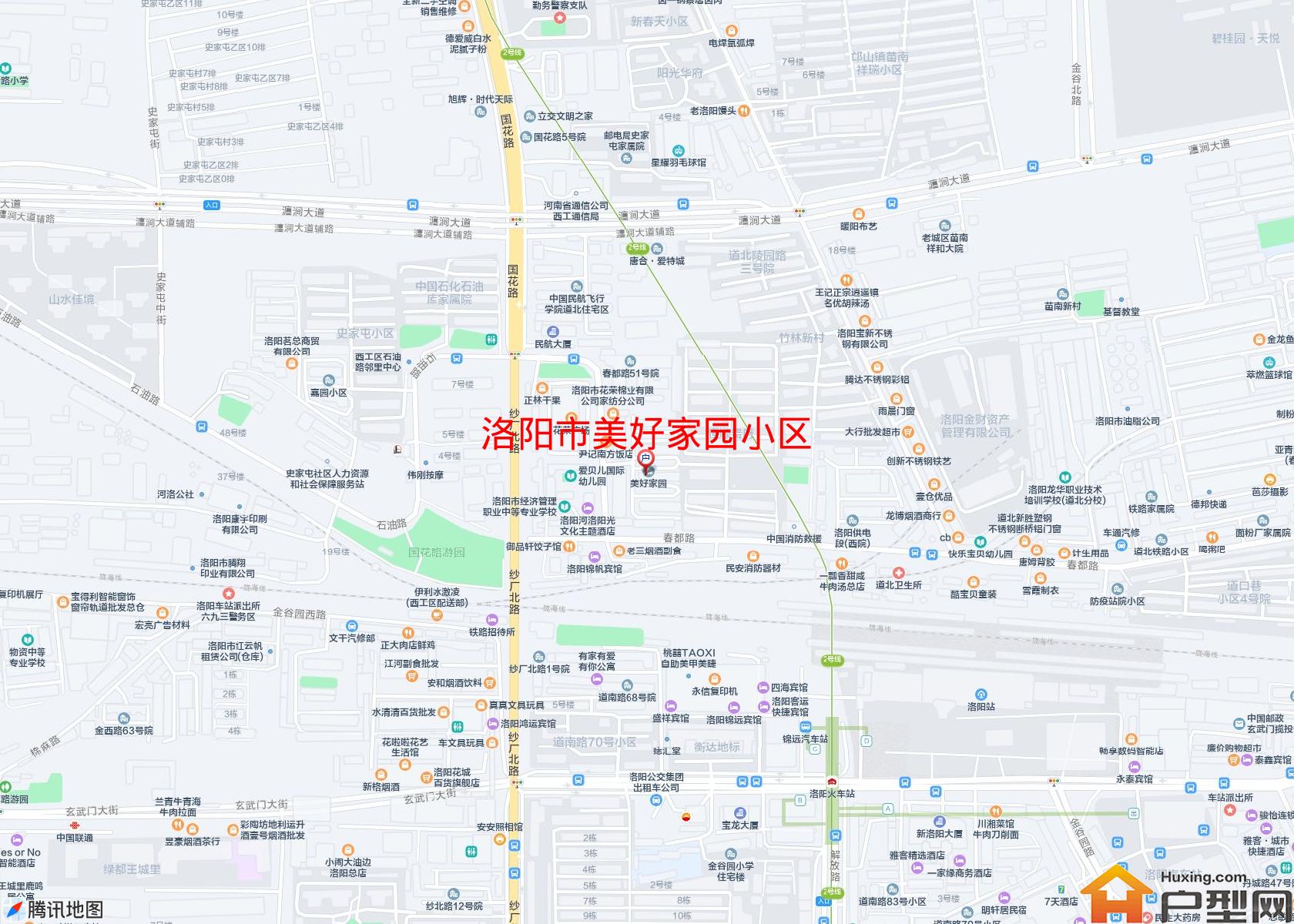 美好家园小区小区 - 户型网