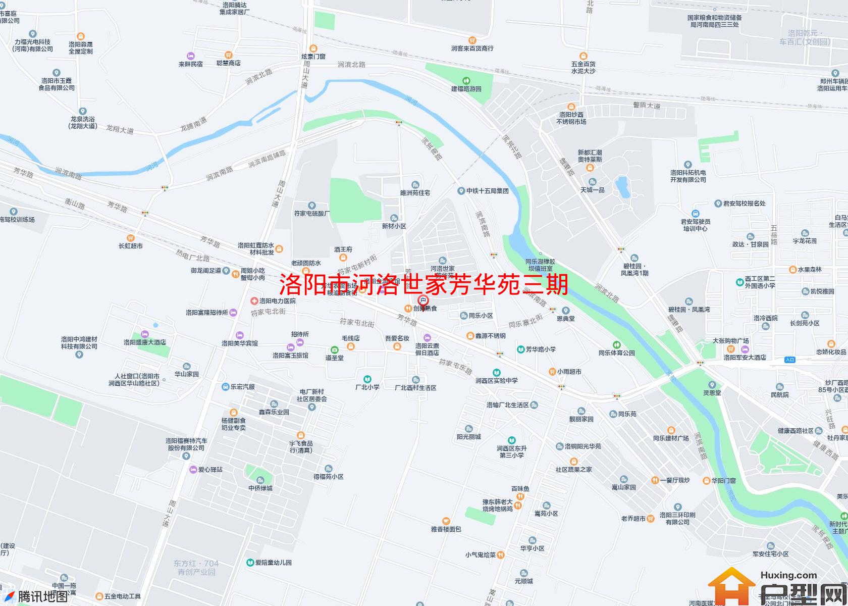 河洛世家芳华苑三期小区 - 户型网