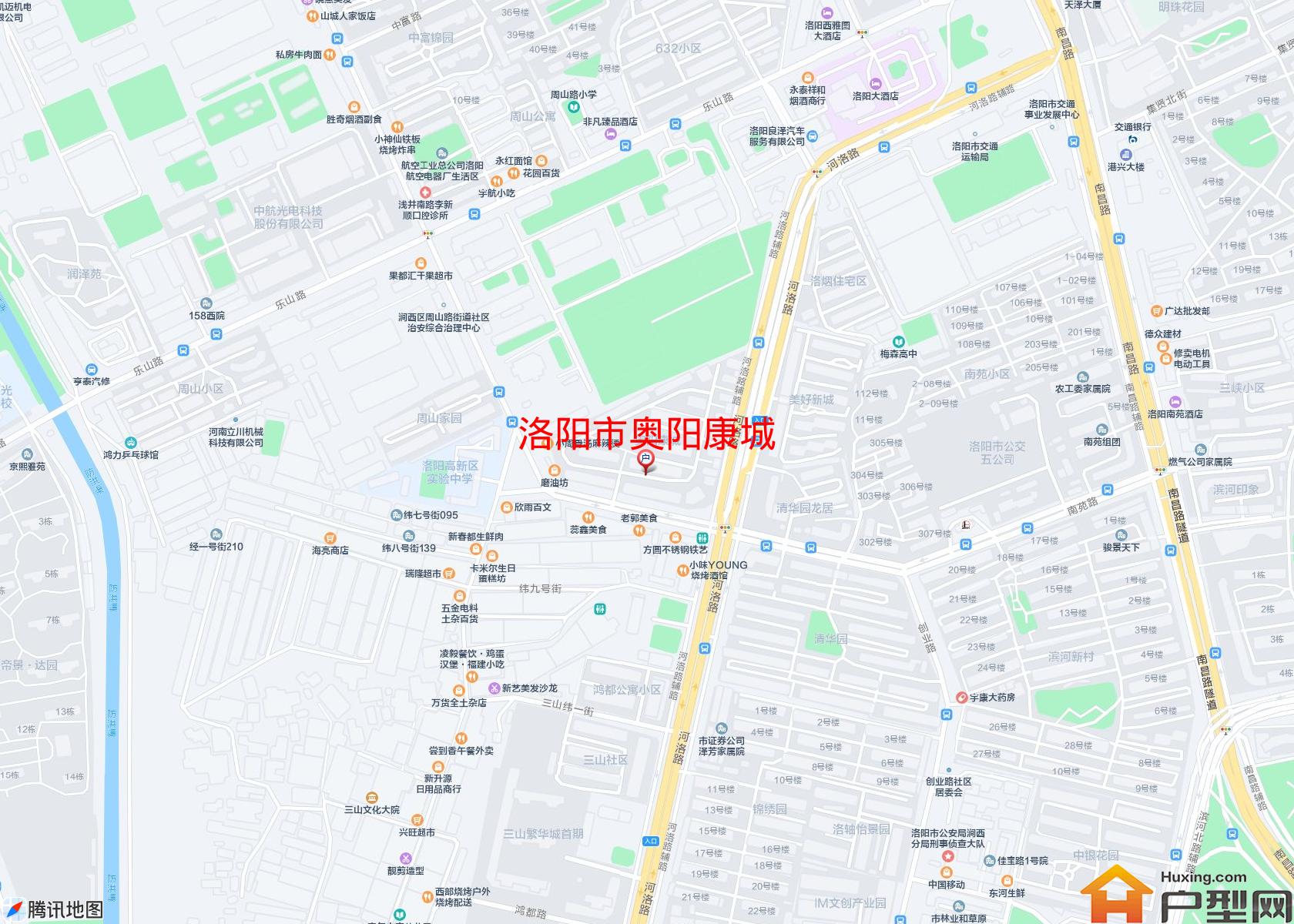 奥阳康城小区 - 户型网