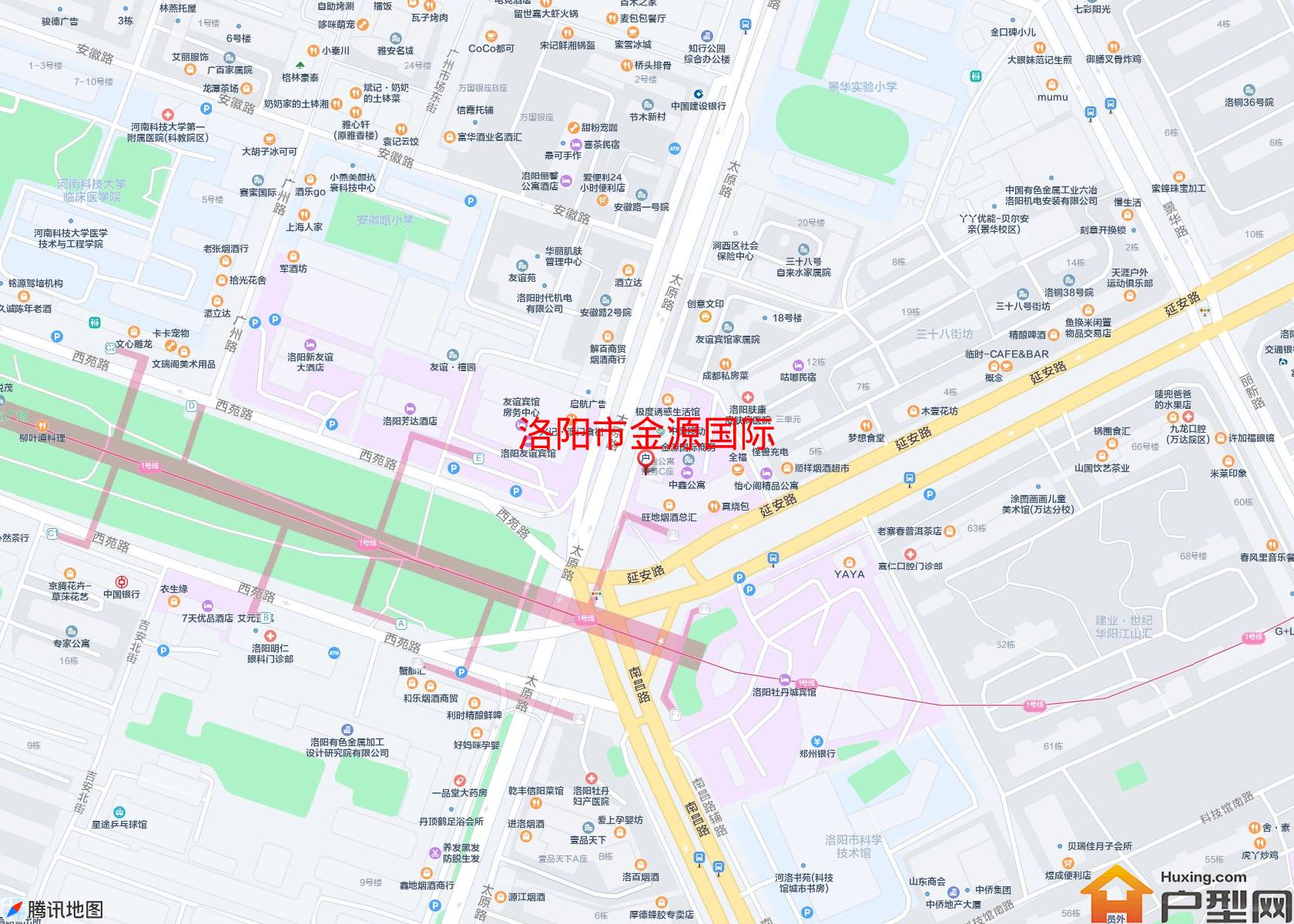 金源国际小区 - 户型网
