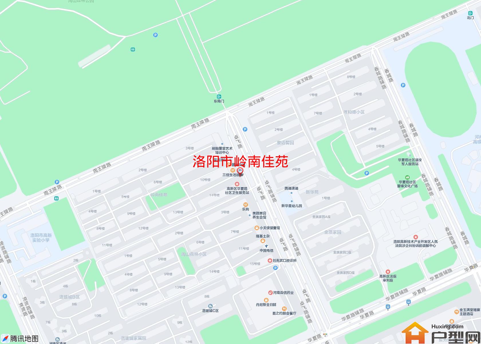 岭南佳苑小区 - 户型网 岭南佳苑小区 - 户型网