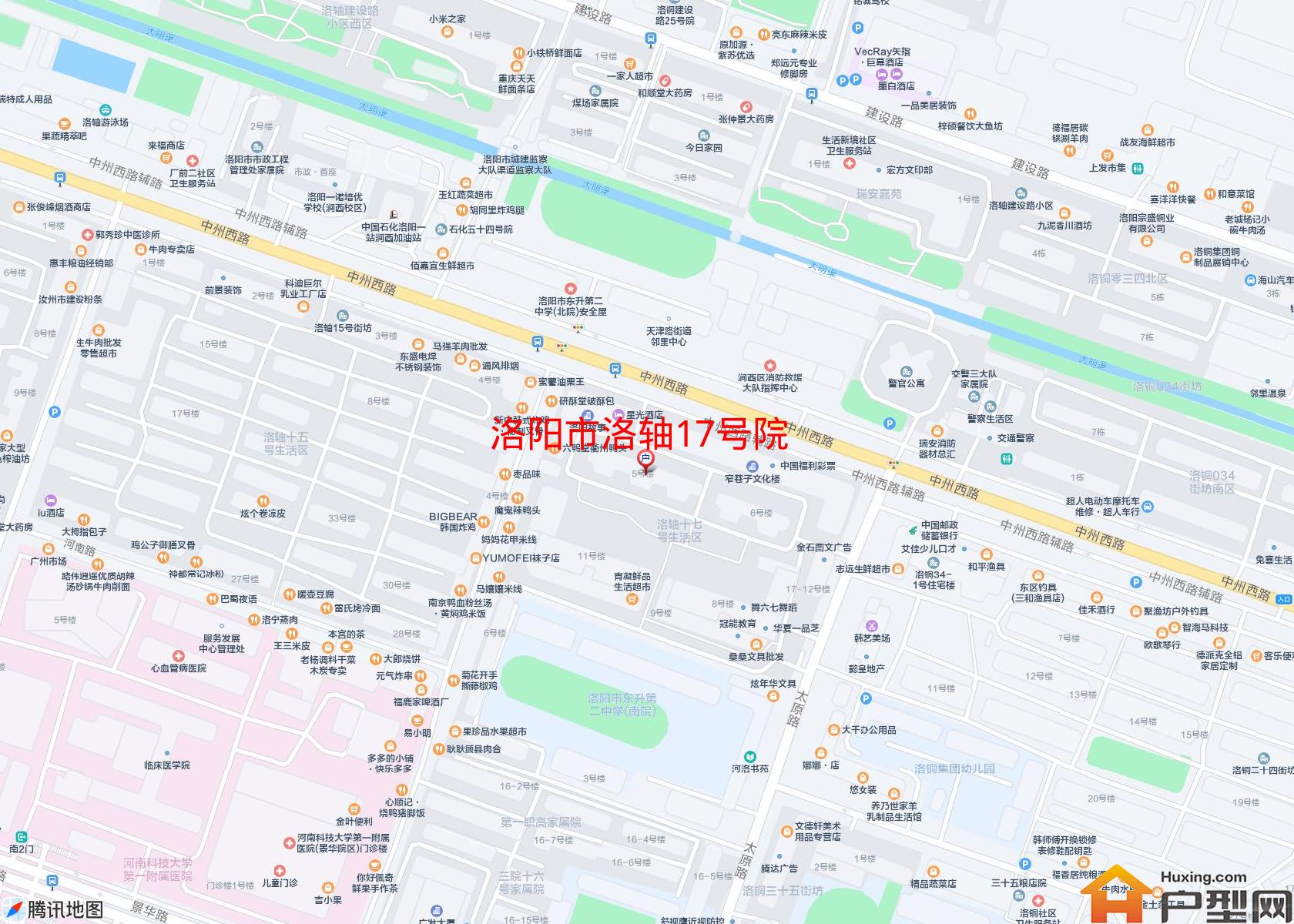 洛轴17号院小区 - 户型网