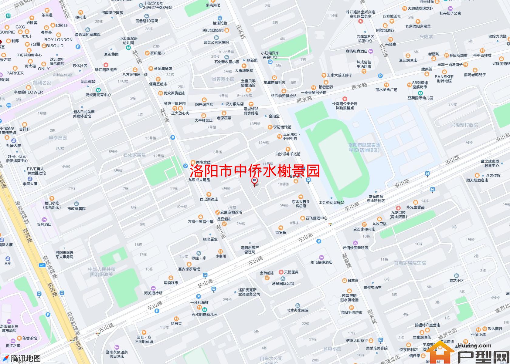 中侨水榭景园小区 - 户型网