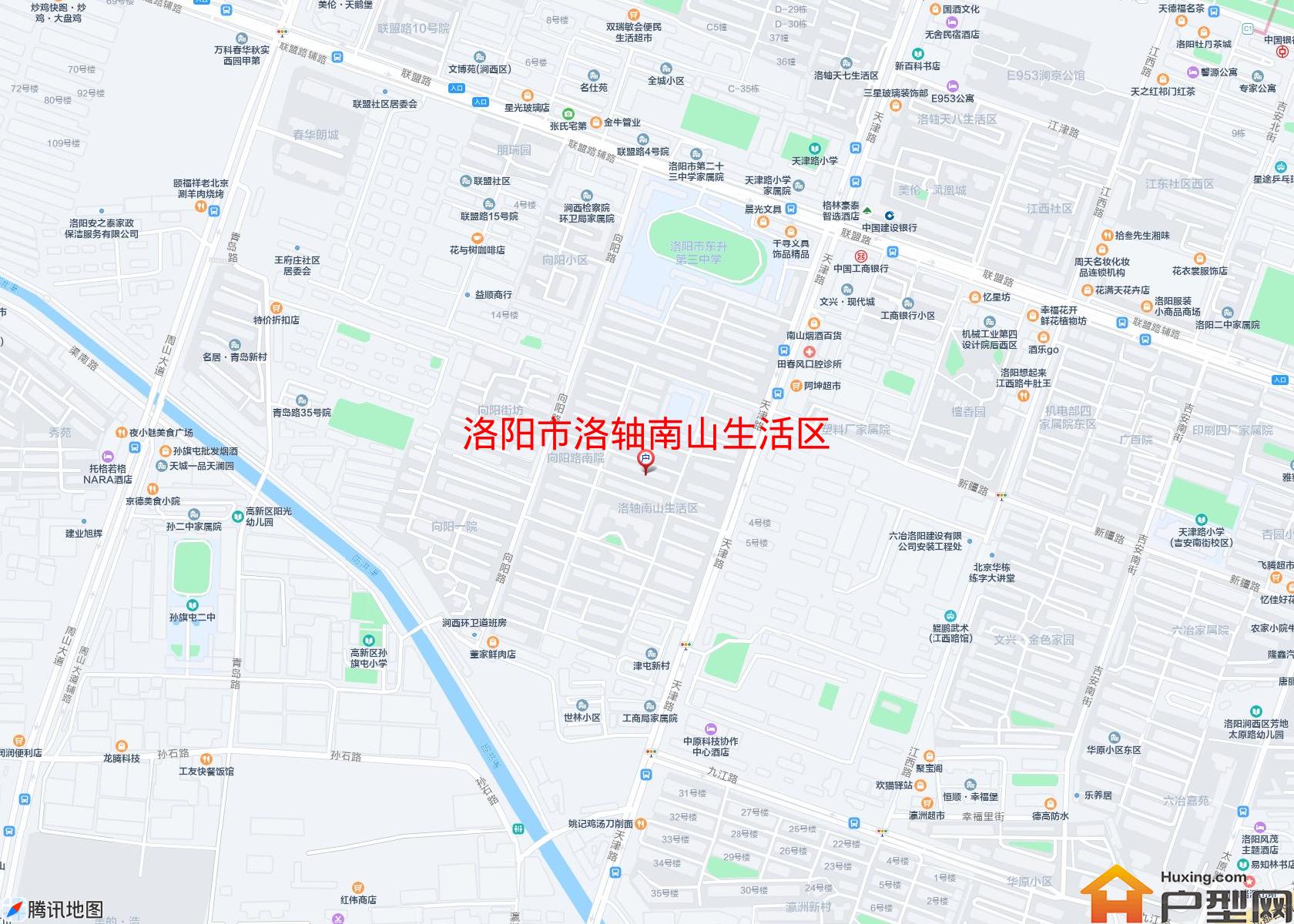 洛轴南山生活区小区 - 户型网