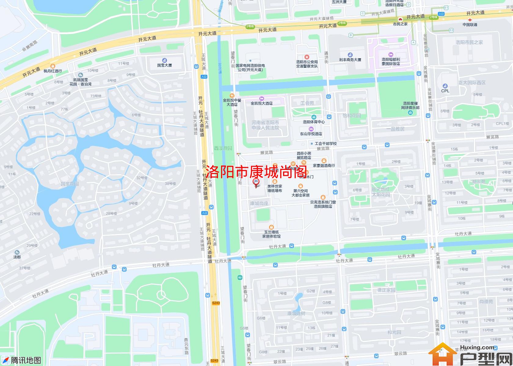 康城尚阁小区 - 户型网