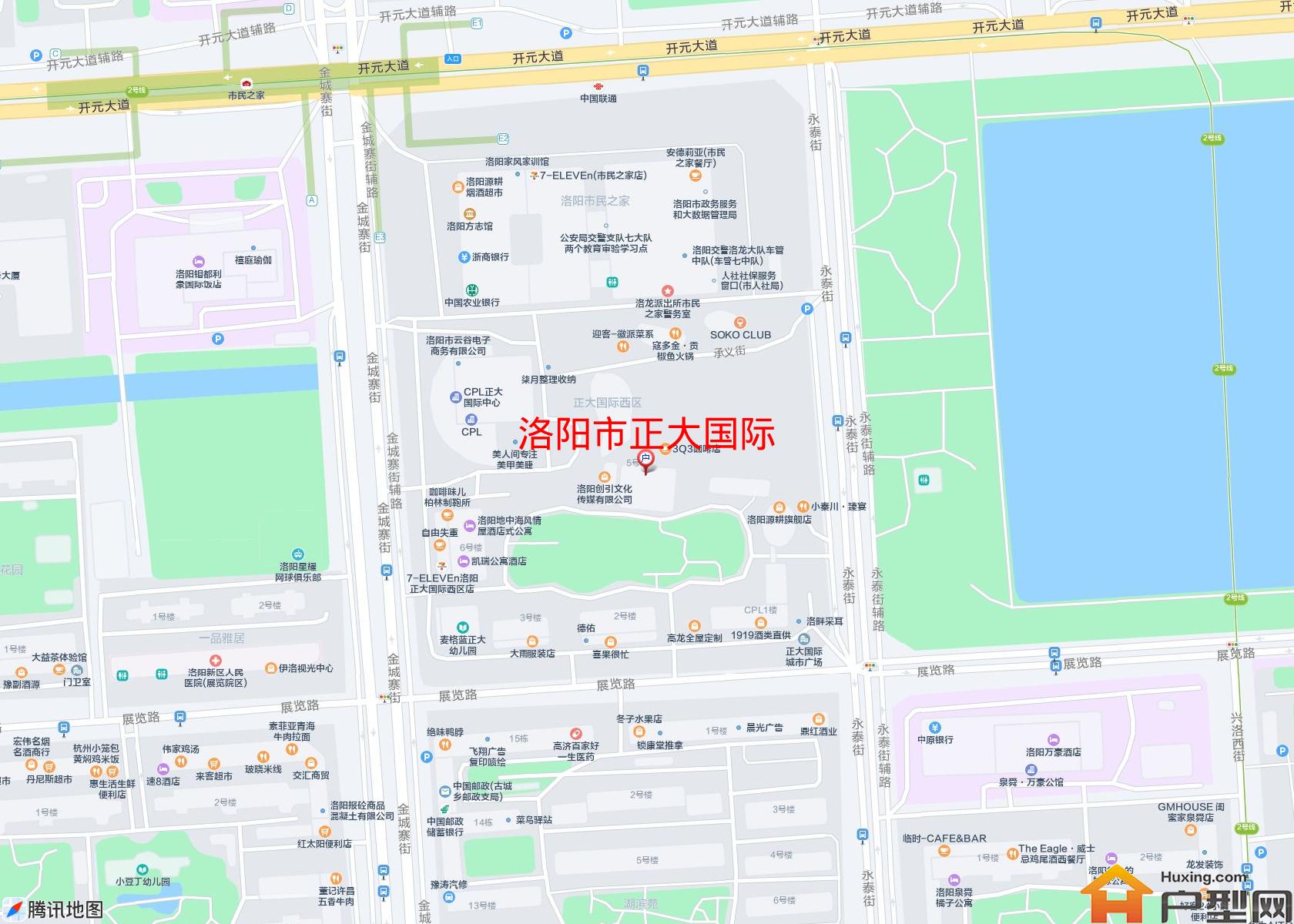 正大国际小区 - 户型网