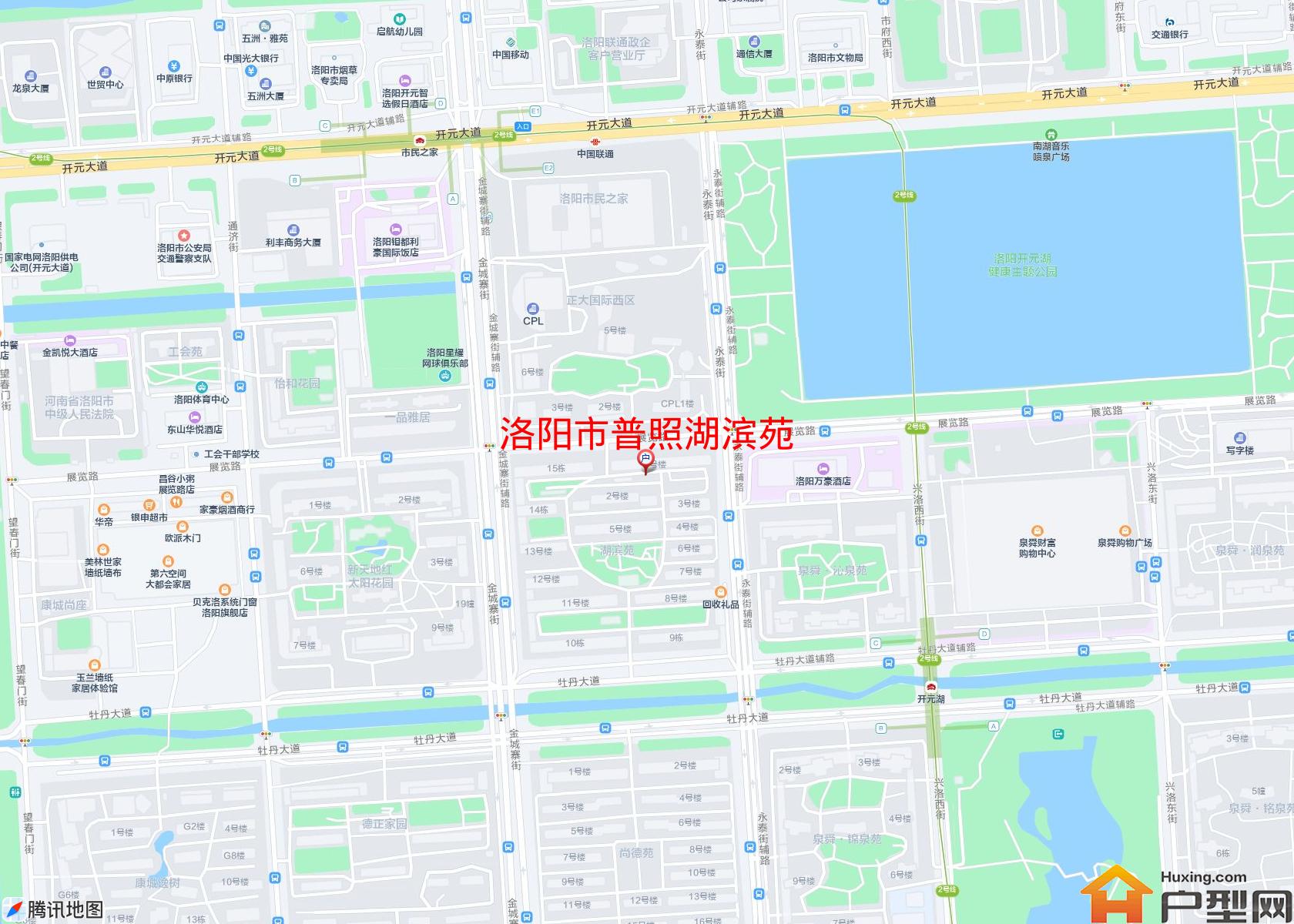 普照湖滨苑小区 - 户型网