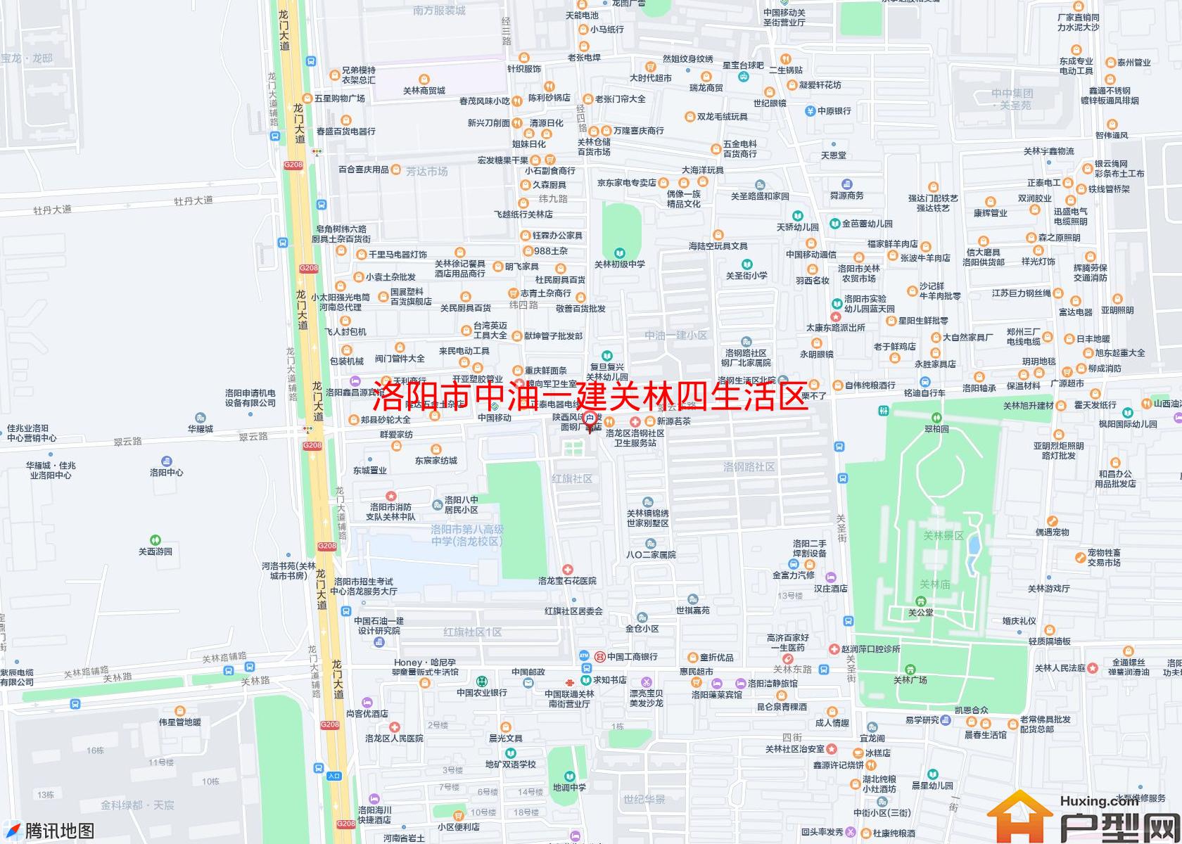 中油一建关林四生活区小区 - 户型网