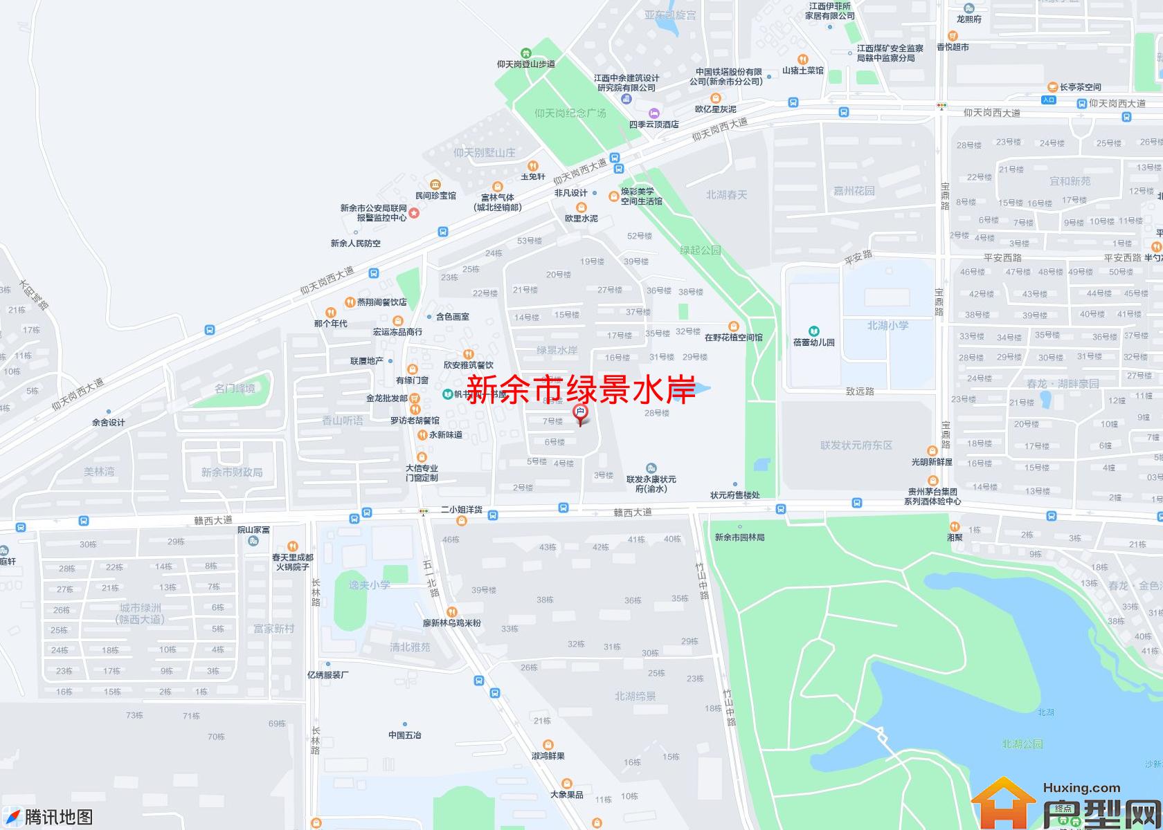 绿景水岸小区 - 户型网