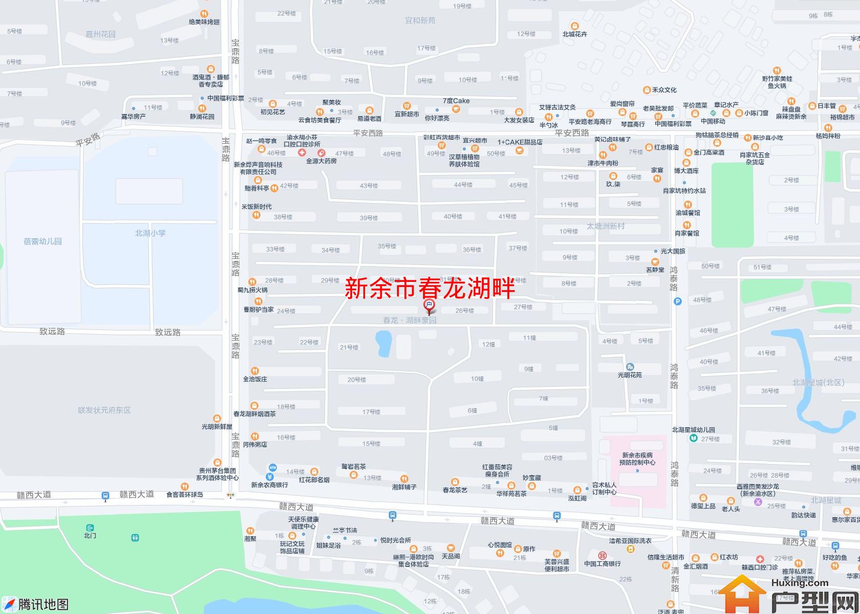 春龙湖畔小区 - 户型网