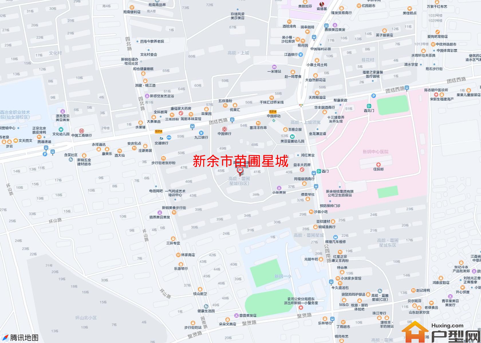 苗圃星城小区 - 户型网
