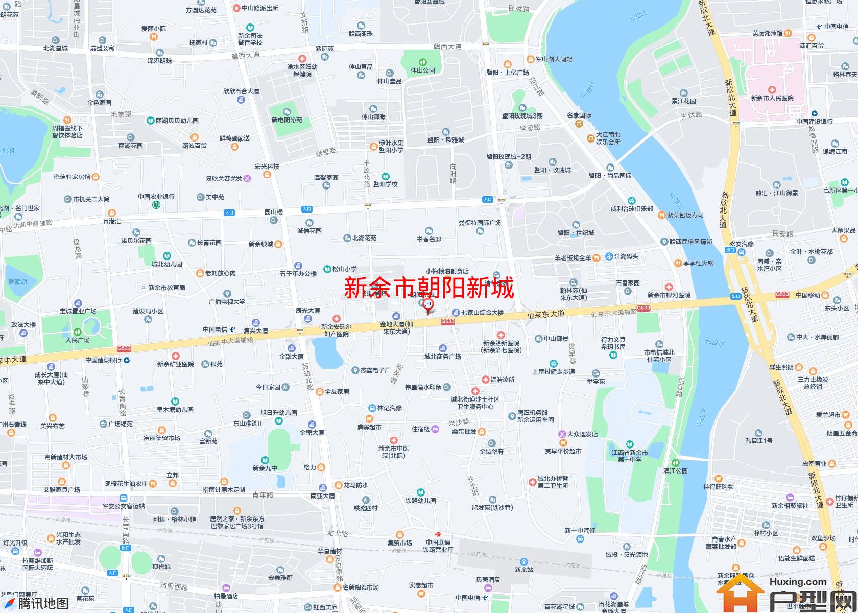 朝阳新城小区 - 户型网