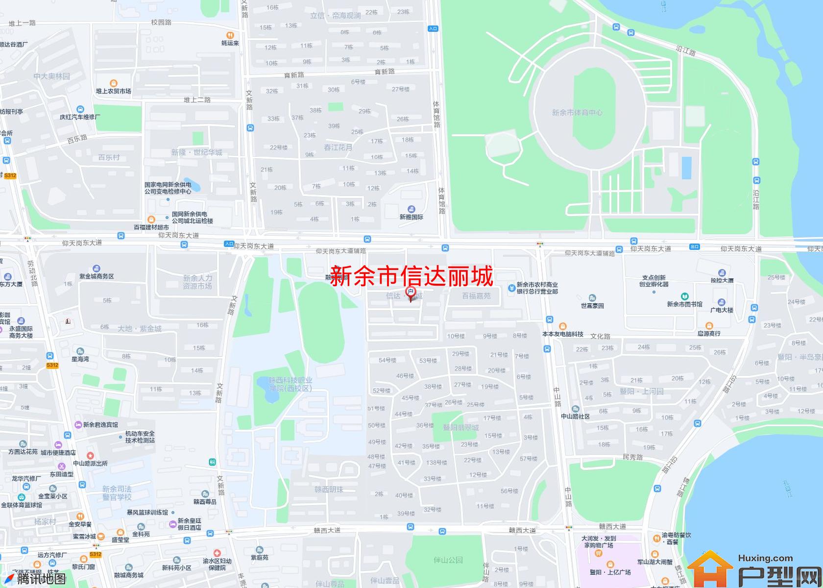 信达丽城小区 - 户型网