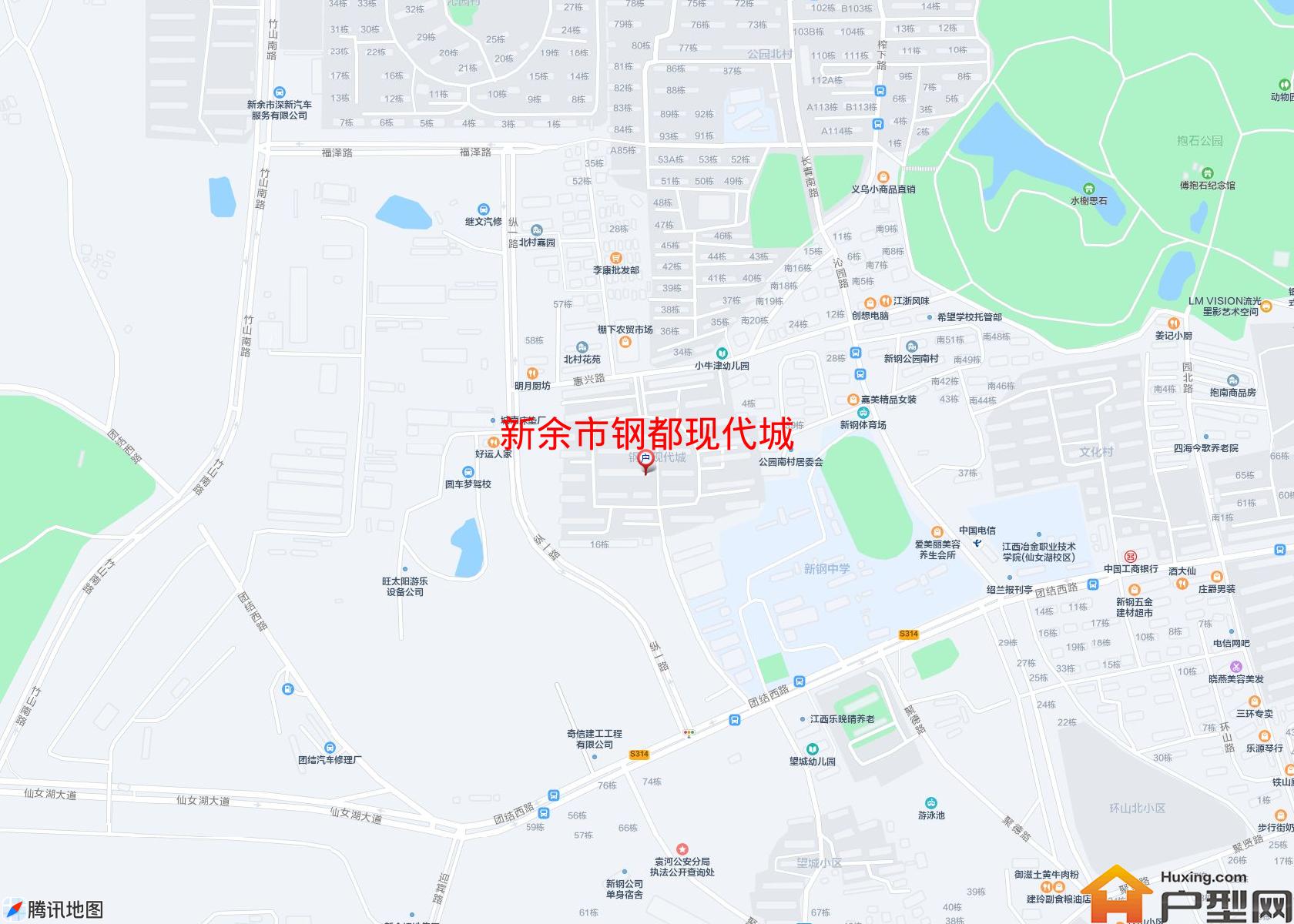 钢都现代城小区 - 户型网