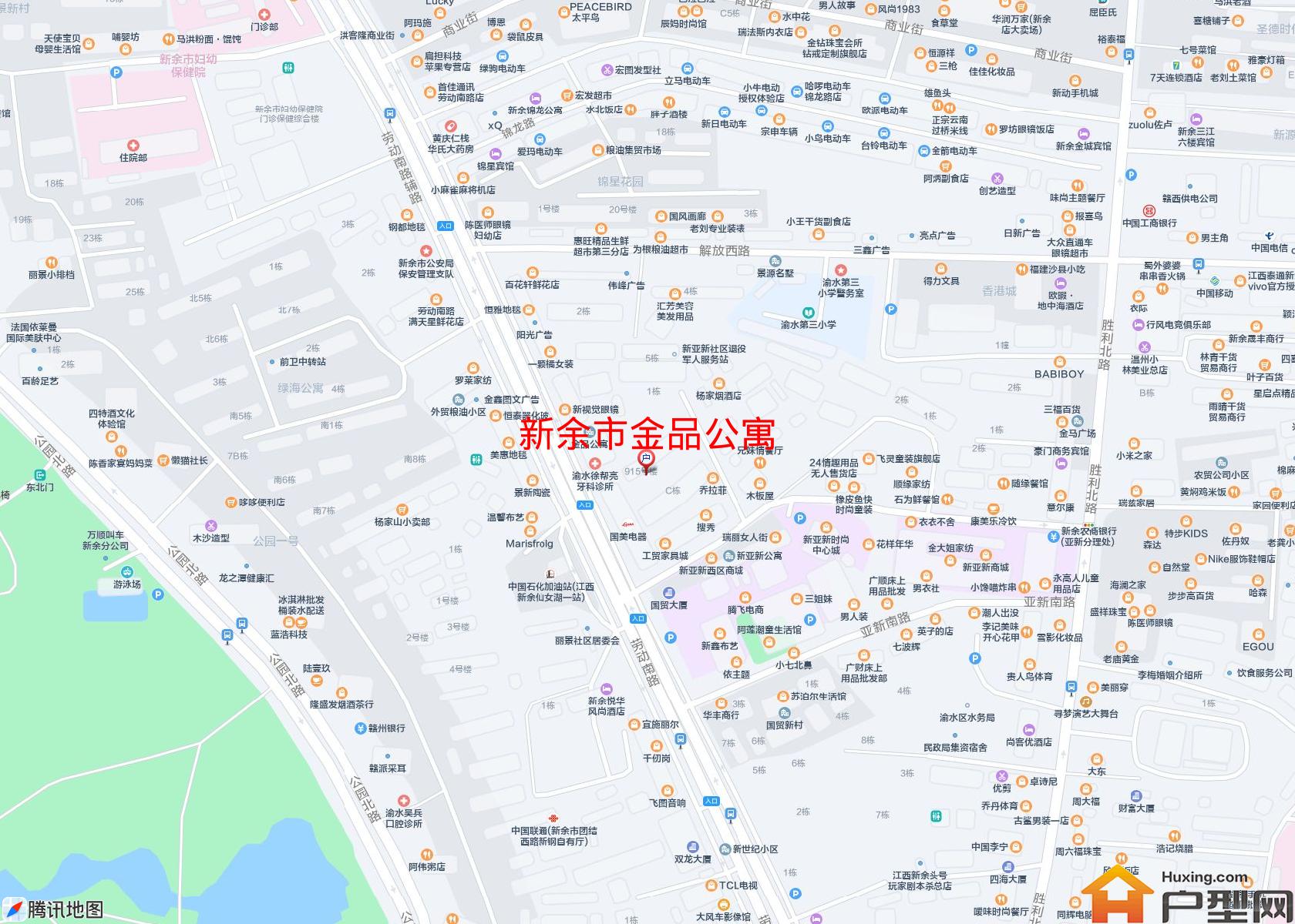 金品公寓小区 - 户型网