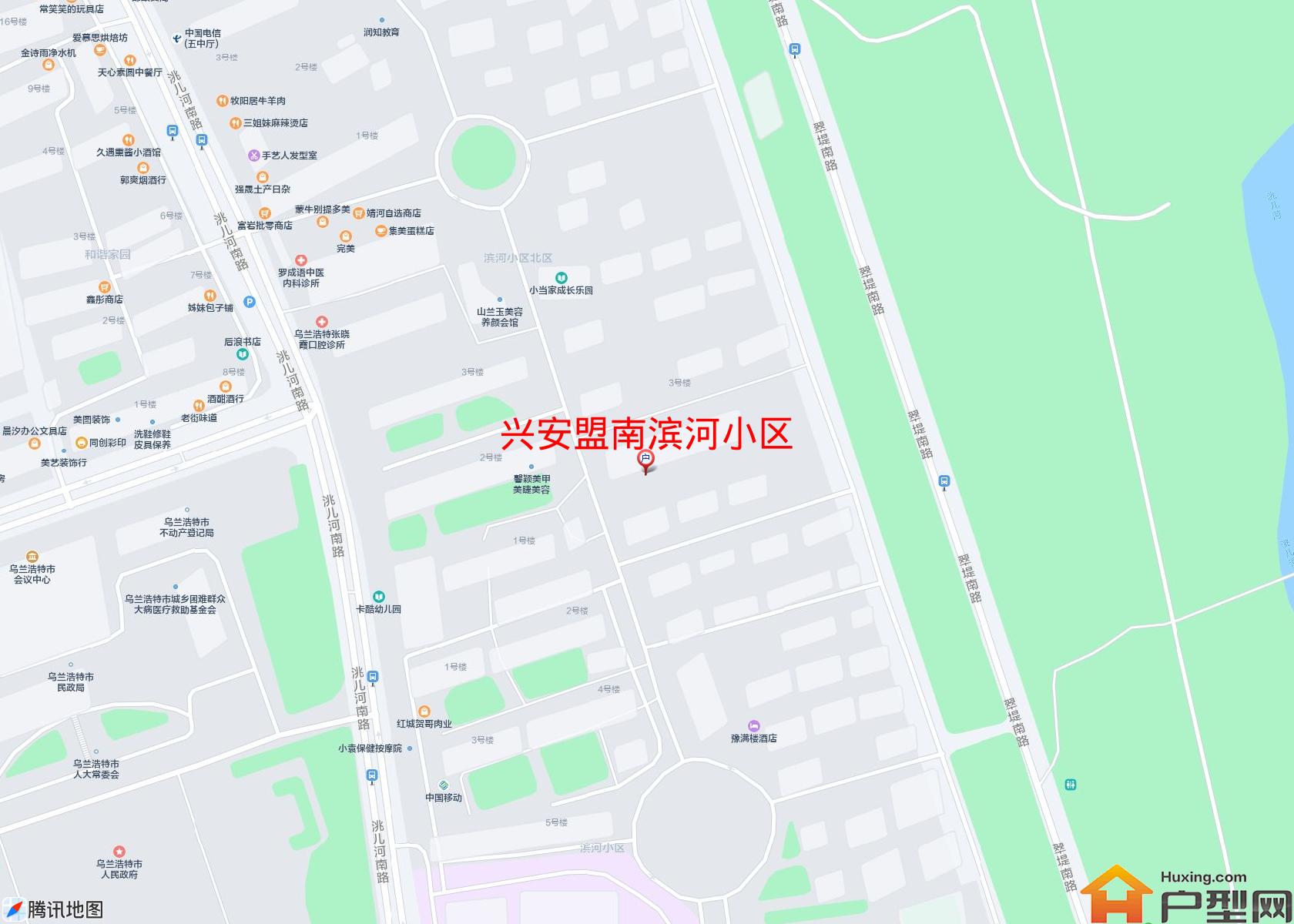 南滨河小区小区 - 户型网