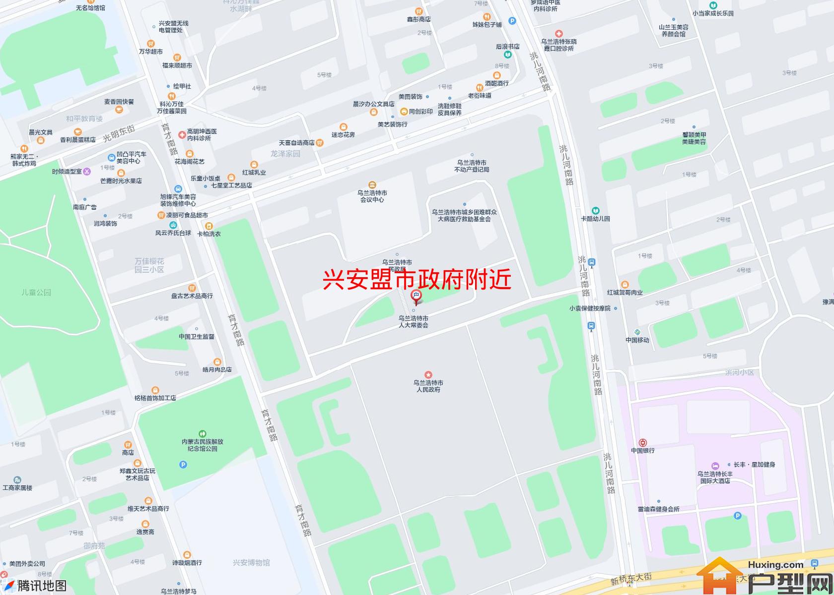 市政府附近小区 - 户型网
