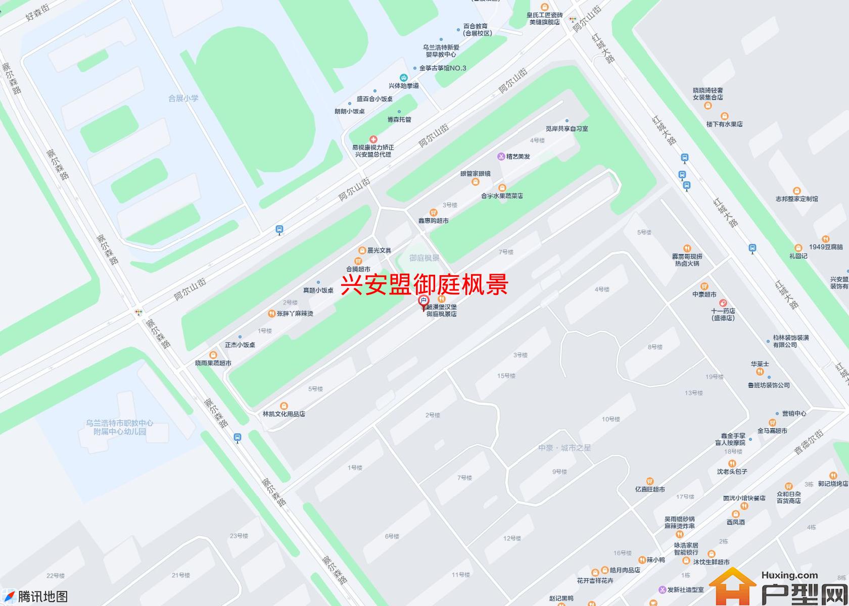 御庭枫景小区 - 户型网