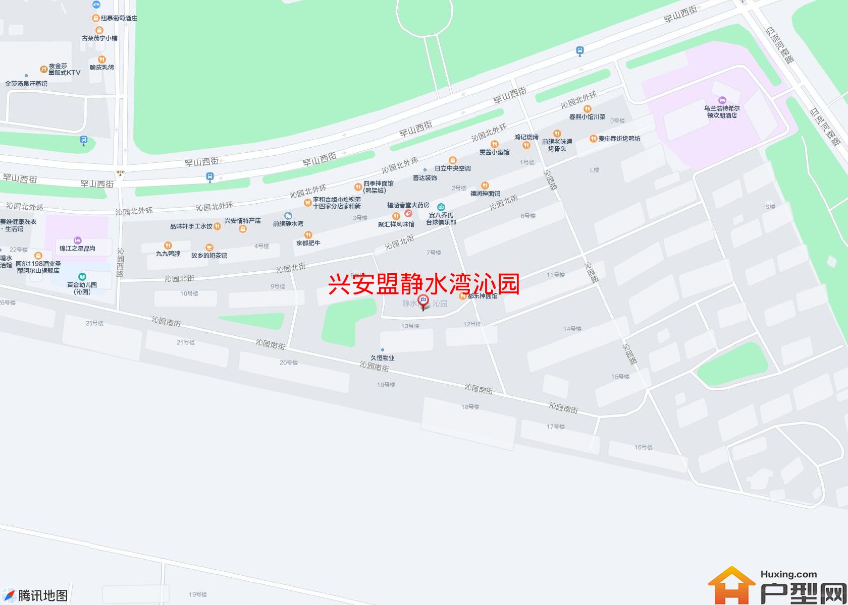 静水湾沁园小区 - 户型网
