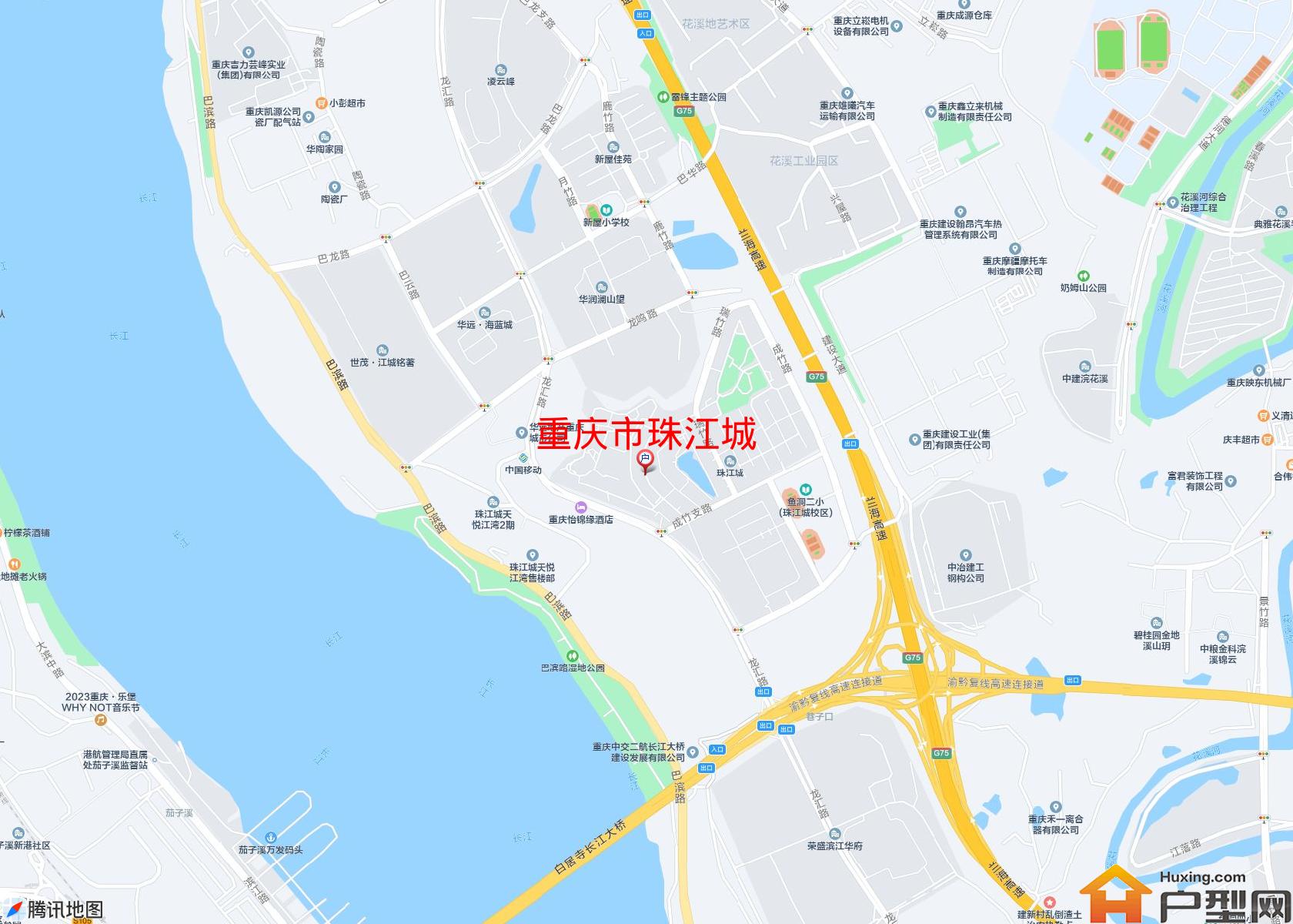 珠江城小区 - 户型网